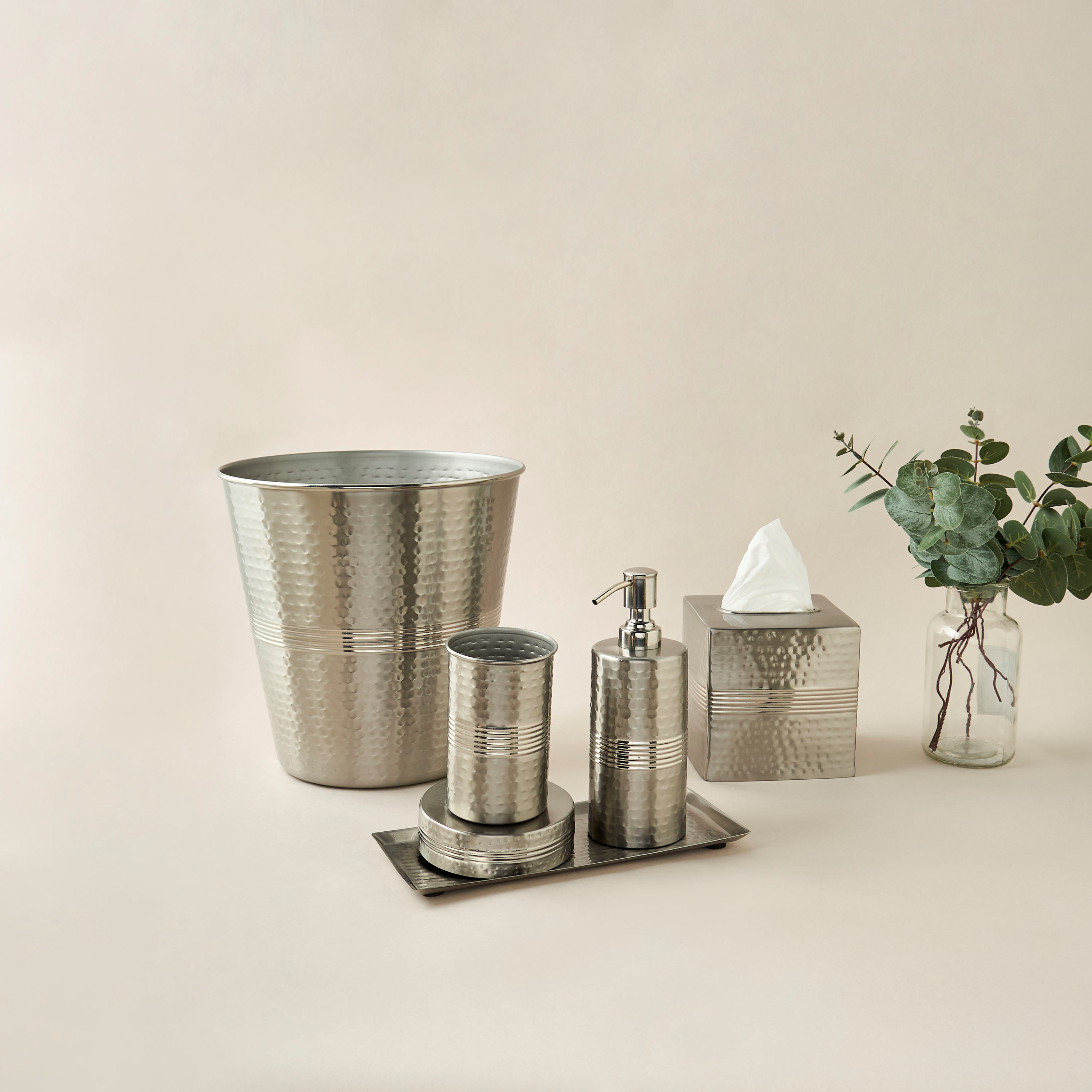 Metallic Hammered Tumbler-household-bathandlaundry-bathaccessories-toothbrushholdersandtumblers-image-5