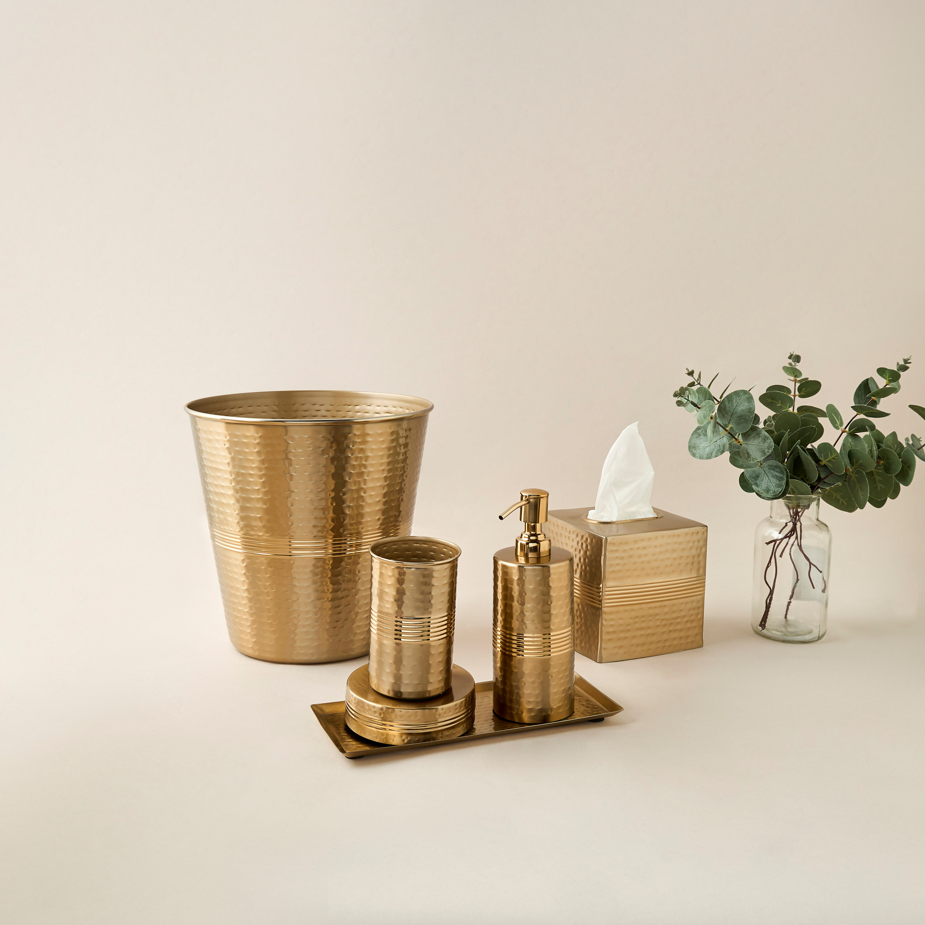 Metallic Hammered Tumbler-household-bathandlaundry-bathaccessories-toothbrushholdersandtumblers-image-5