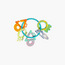Pack of 5 Playgro Chewable Teether, 3 Months +-baby-feeding-pacifiers-image-1