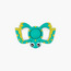 Playgro Pop and Chew Silicone Teether, 6 Months +-baby-feeding-teethers-image-1
