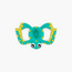Playgro Pop and Chew Silicone Teether, 6 Months +-baby-feeding-teethers-image-2