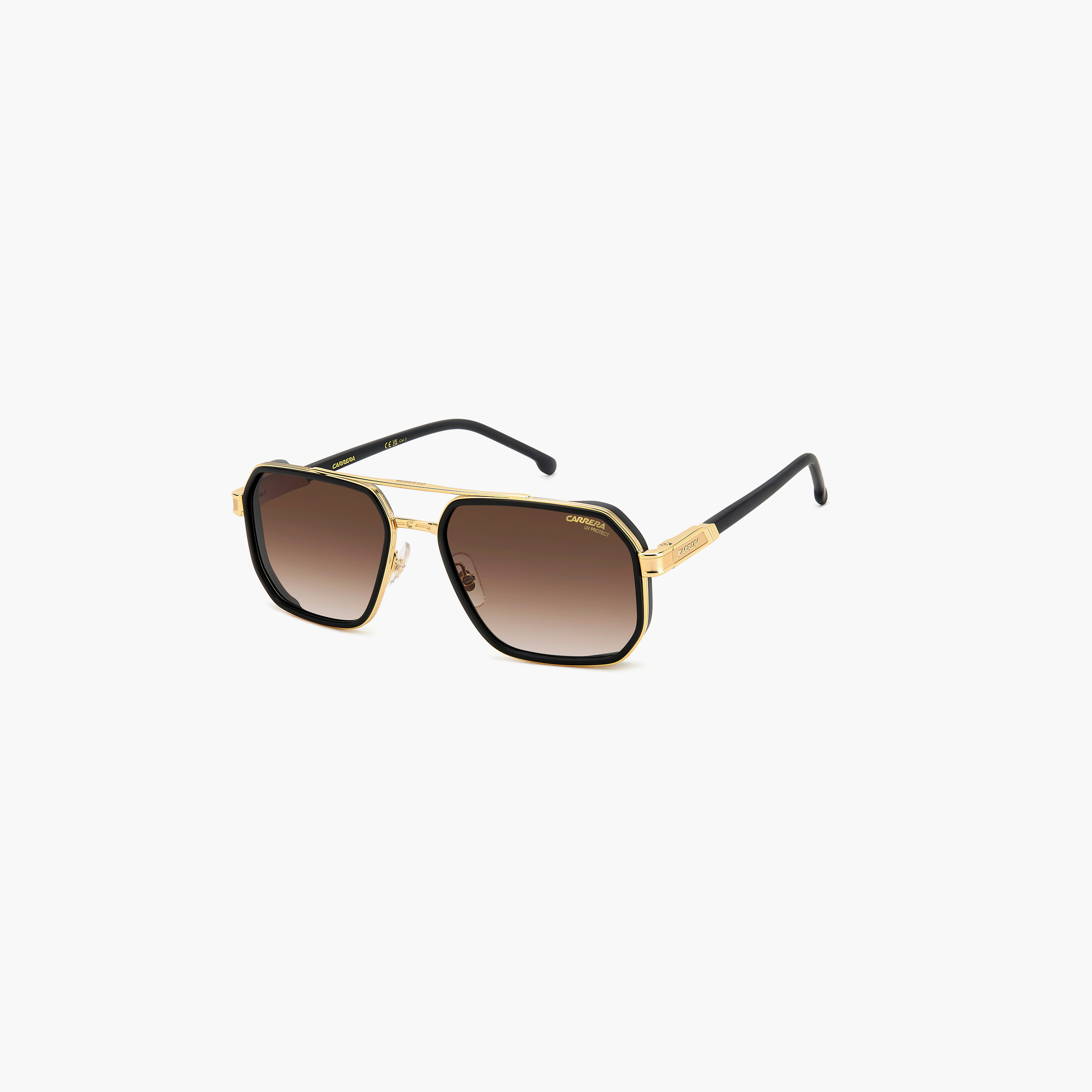 كاريرا - نظارة شمسية  بنية هندسية 58 مم - CARRERA 1069/S-men-sunglasses-image-1