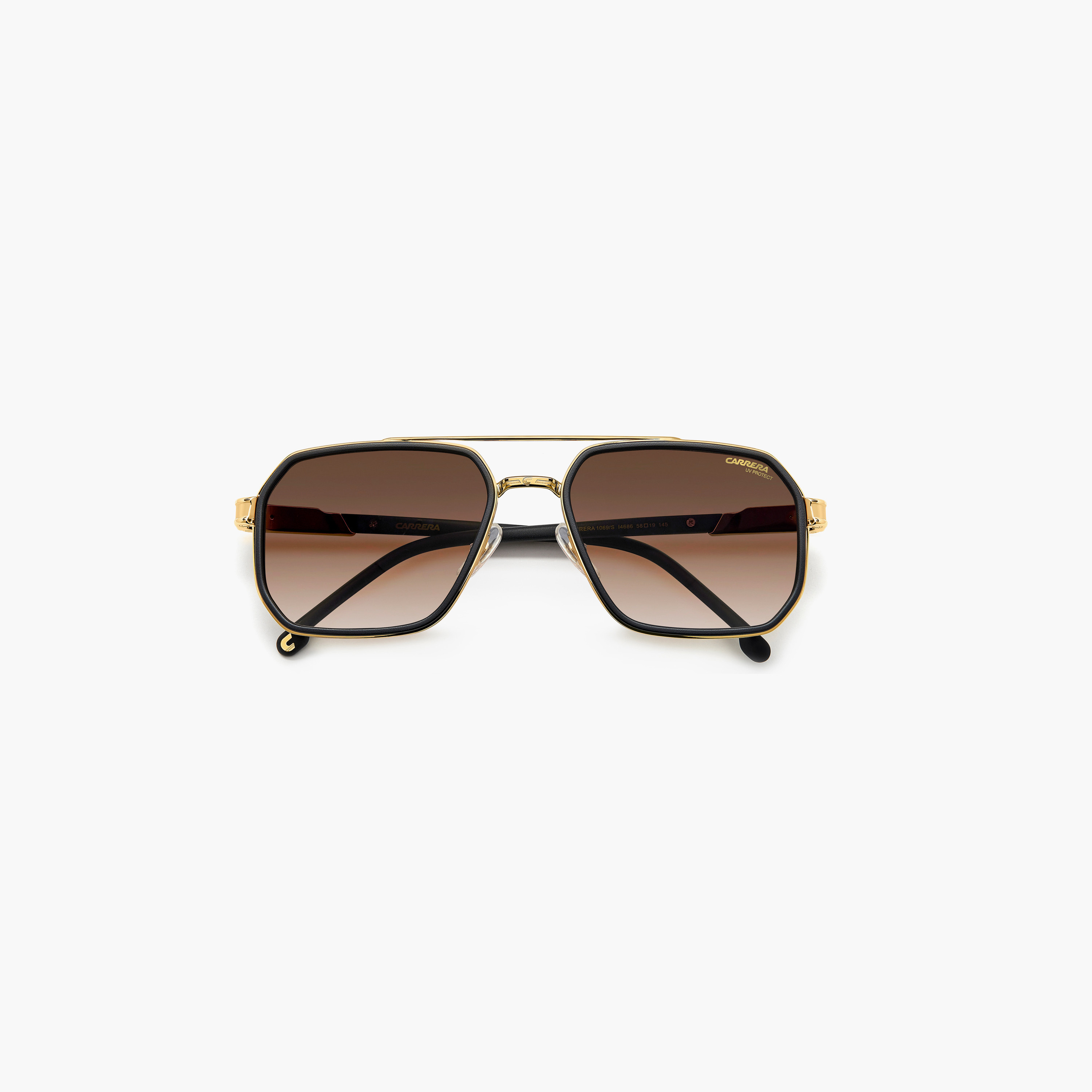 كاريرا - نظارة شمسية  بنية هندسية 58 مم - CARRERA 1069/S-men-sunglasses-image-6
