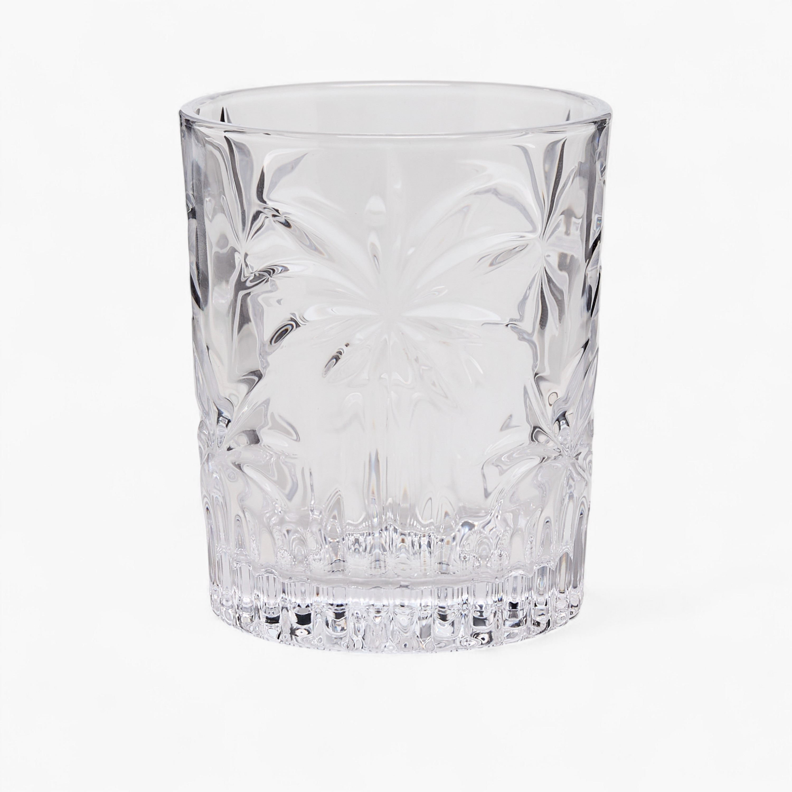 Palm Textured Highball Glass-household-dining-glassware-drinkingglasses-image-1