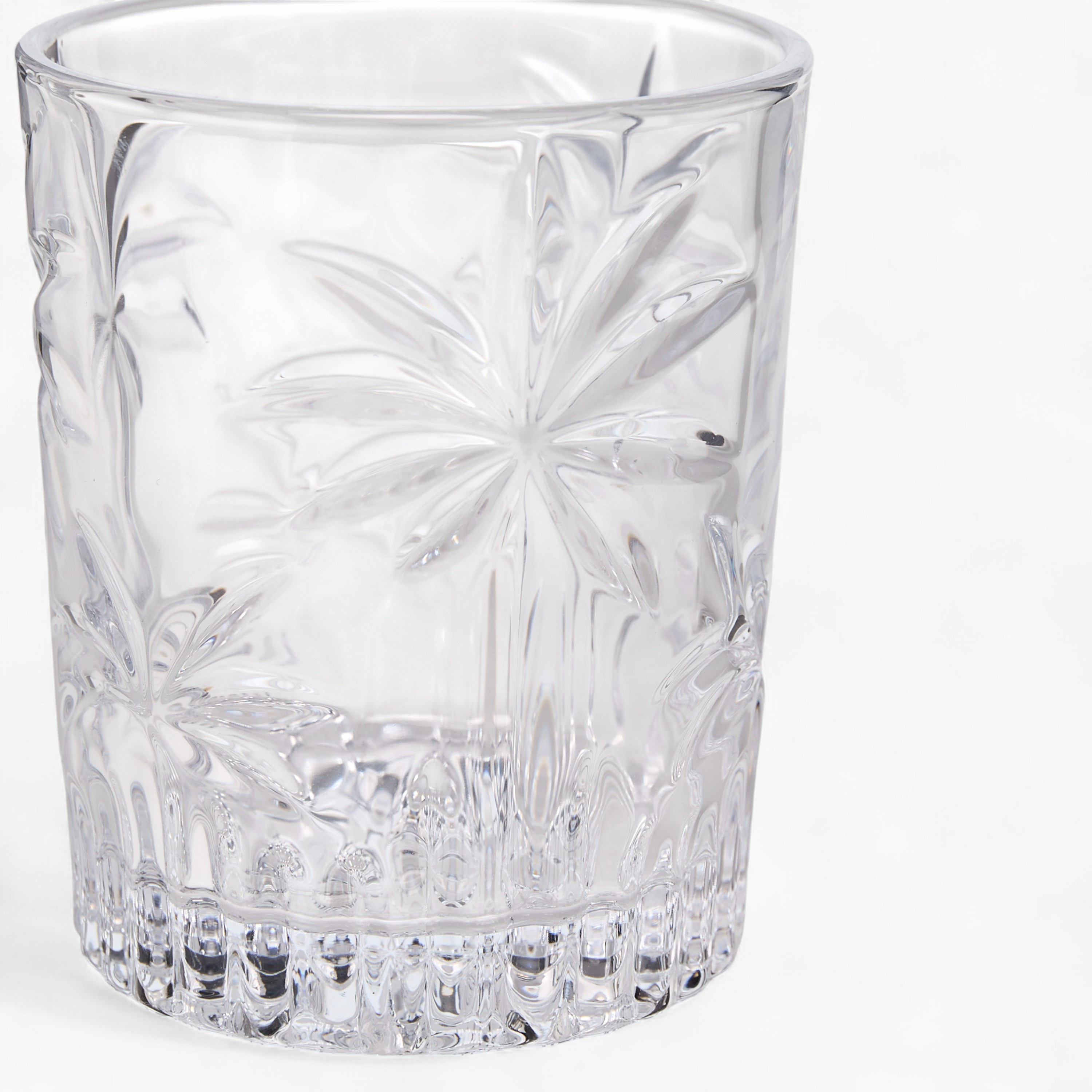 Palm Textured Highball Glass-household-dining-glassware-drinkingglasses-image-3