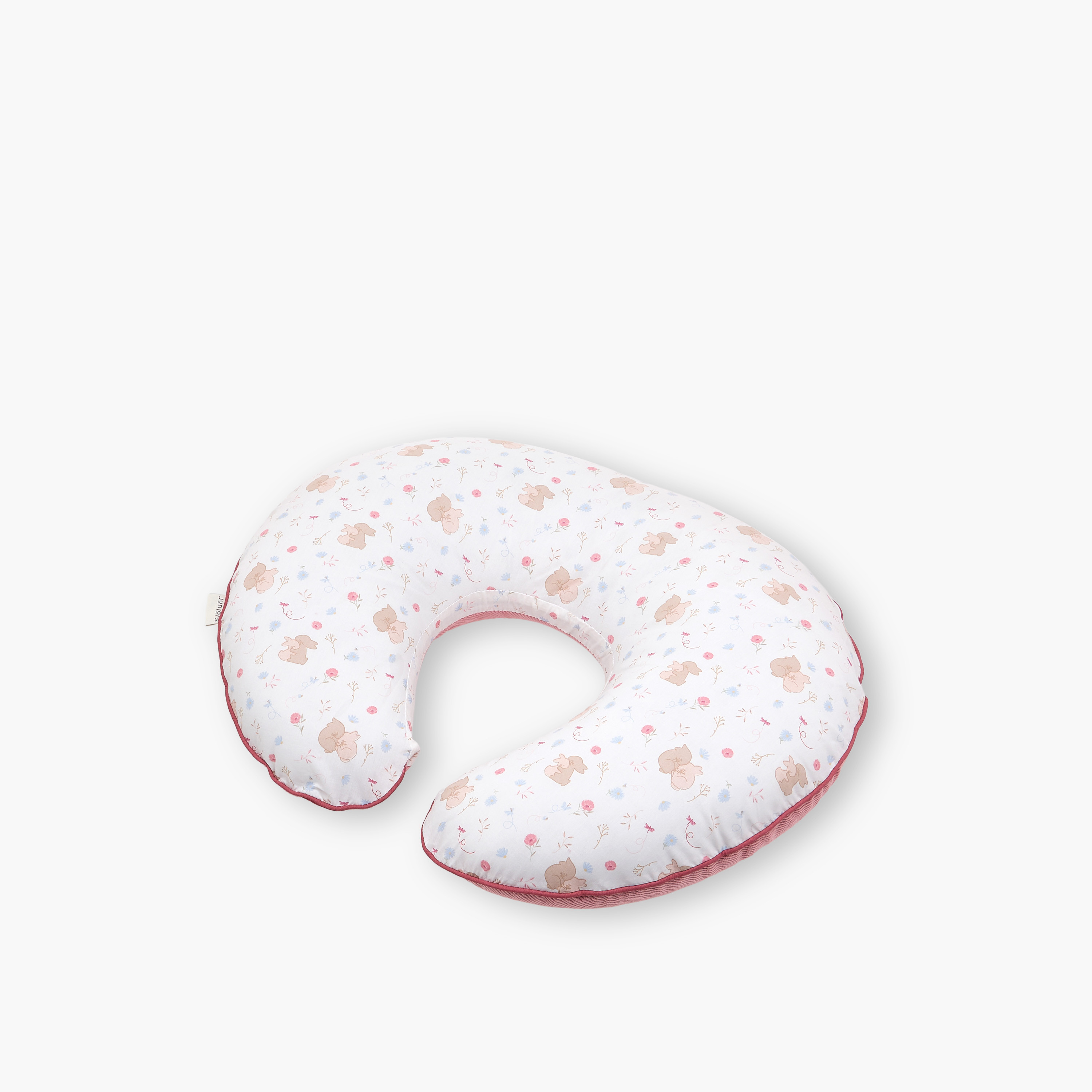 Juniors Baby Nursing Pillow with Bunny Print, 68x54 cm-baby-nursery-babybedding-image-1