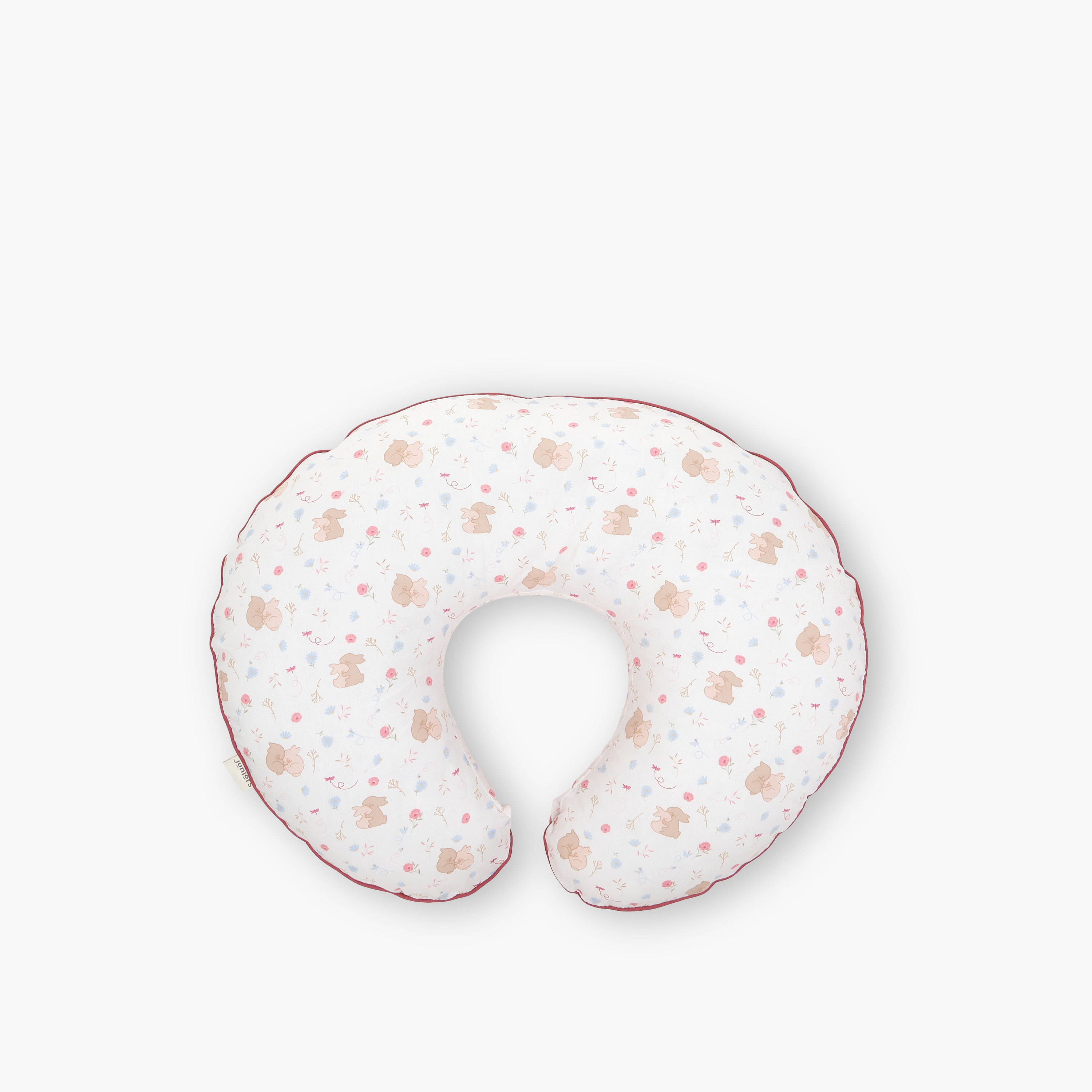 Juniors Baby Nursing Pillow with Bunny Print, 68x54 cm-baby-nursery-babybedding-image-2