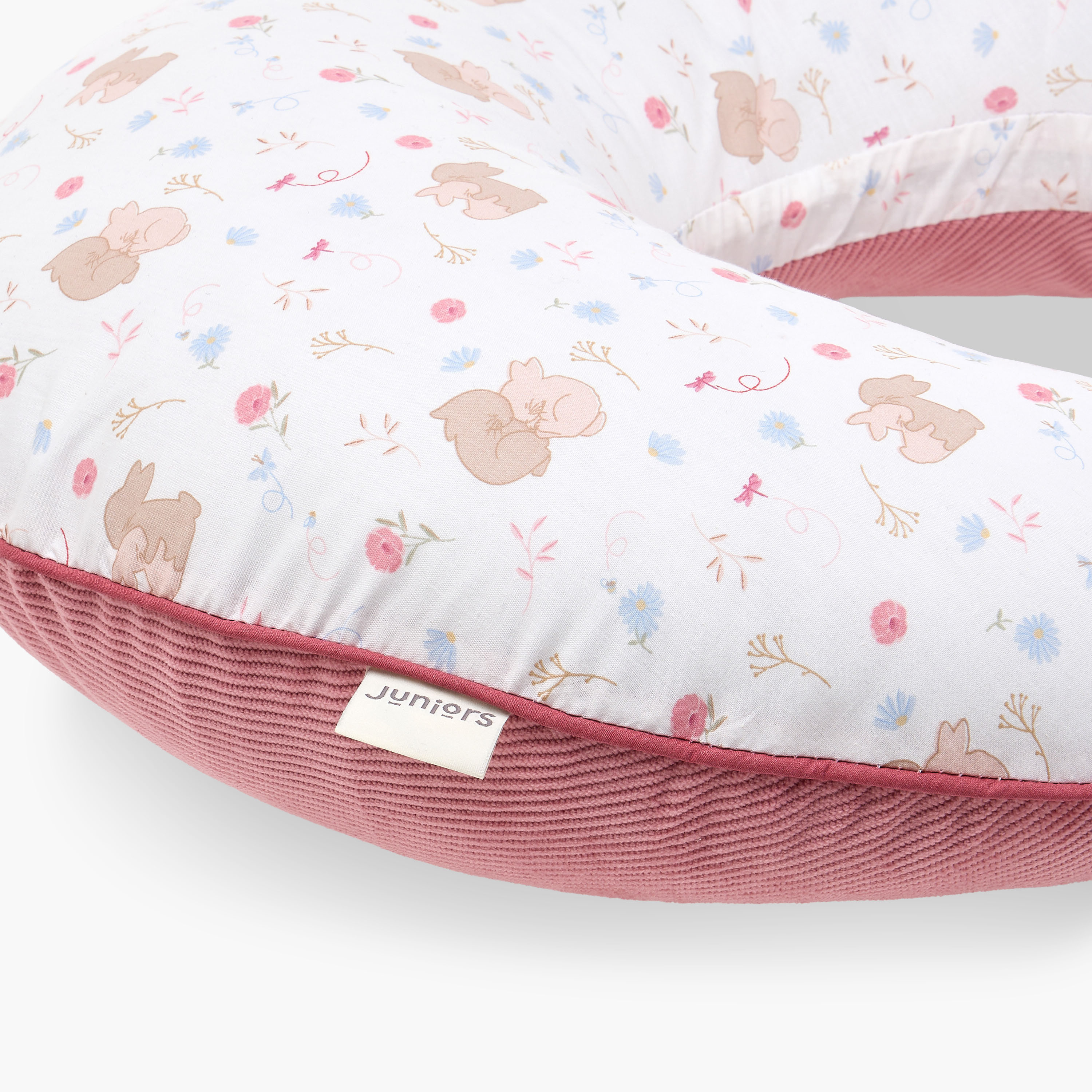 Juniors Baby Nursing Pillow with Bunny Print, 68x54 cm-baby-nursery-babybedding-image-5