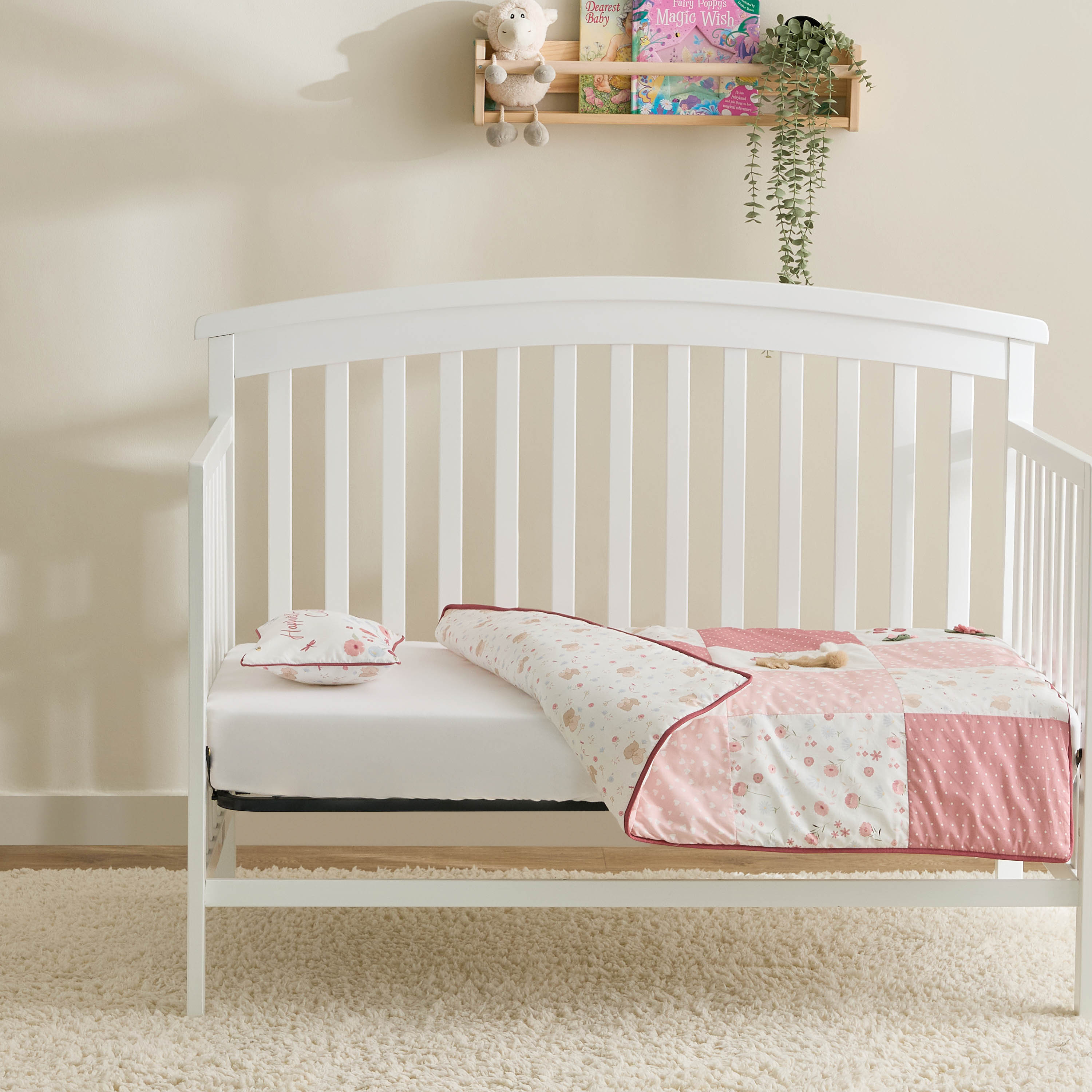 Juniors Baby Bedding Set with Bunny Print, 83x106 cm-baby-nursery-babybedding-image-2