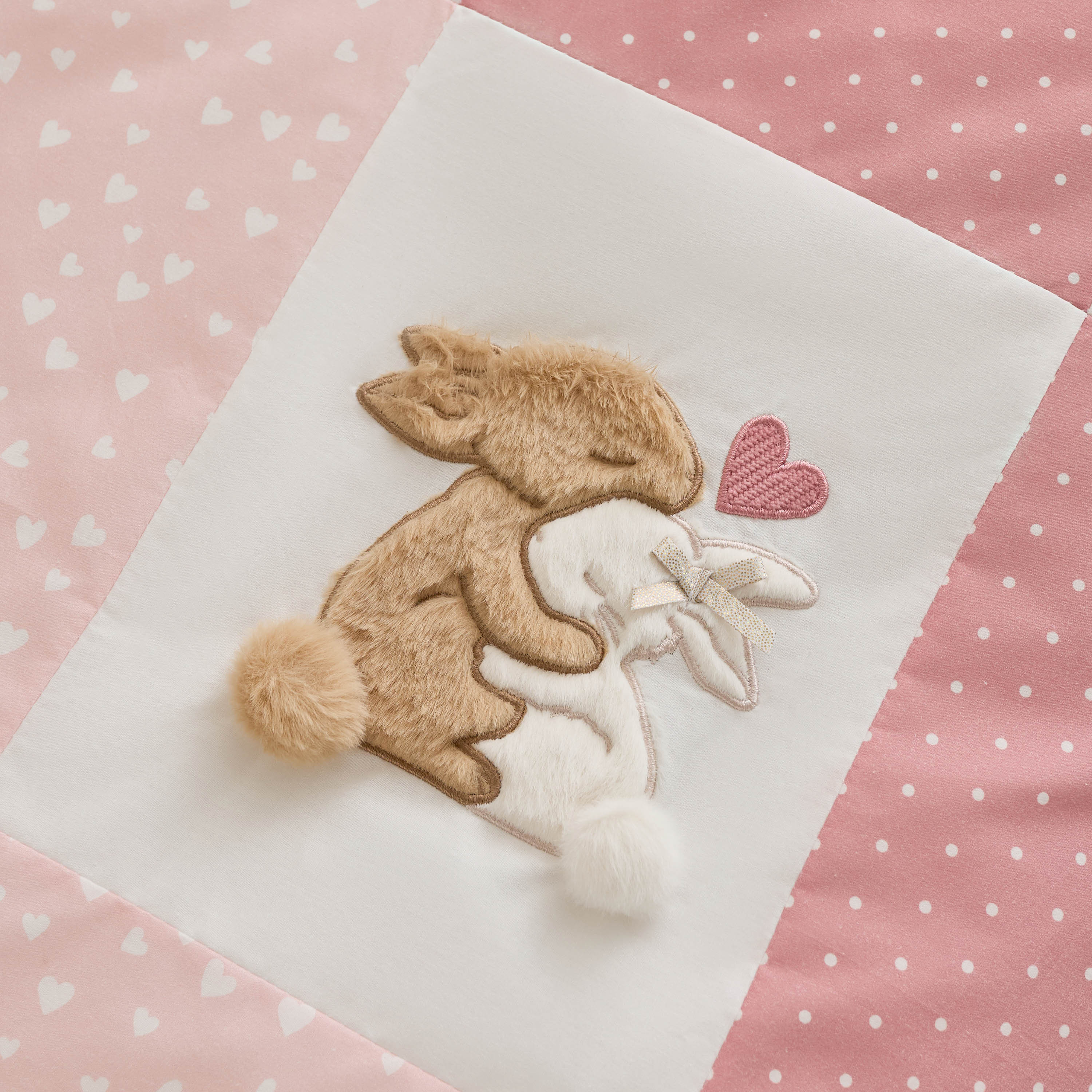 Juniors Baby Bedding Set with Bunny Print, 83x106 cm-baby-nursery-babybedding-image-5