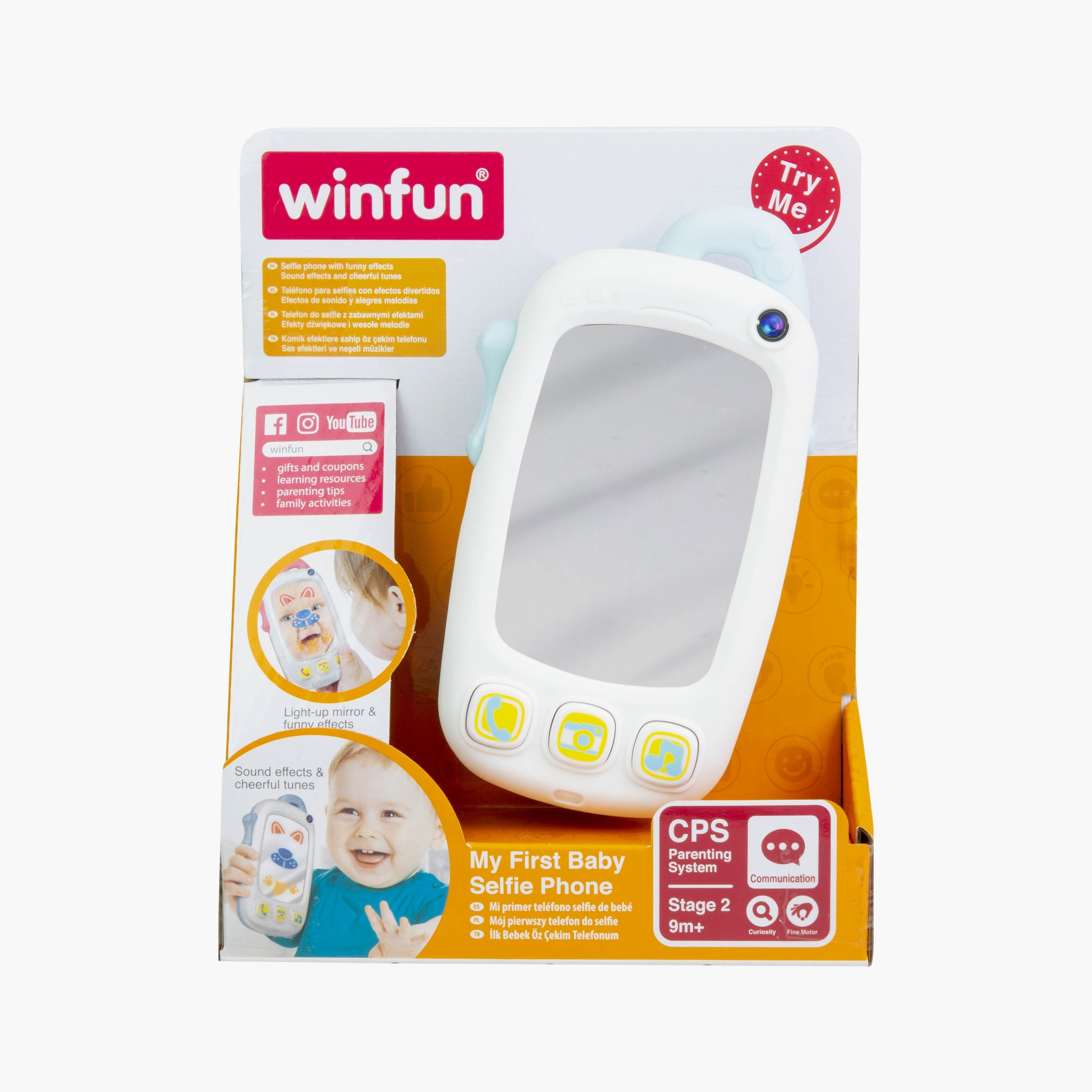 Winfun 000767 My First Baby Selfie Phone-toys-babyandtoddlertoys-lightsandmusicaltoys-image-2