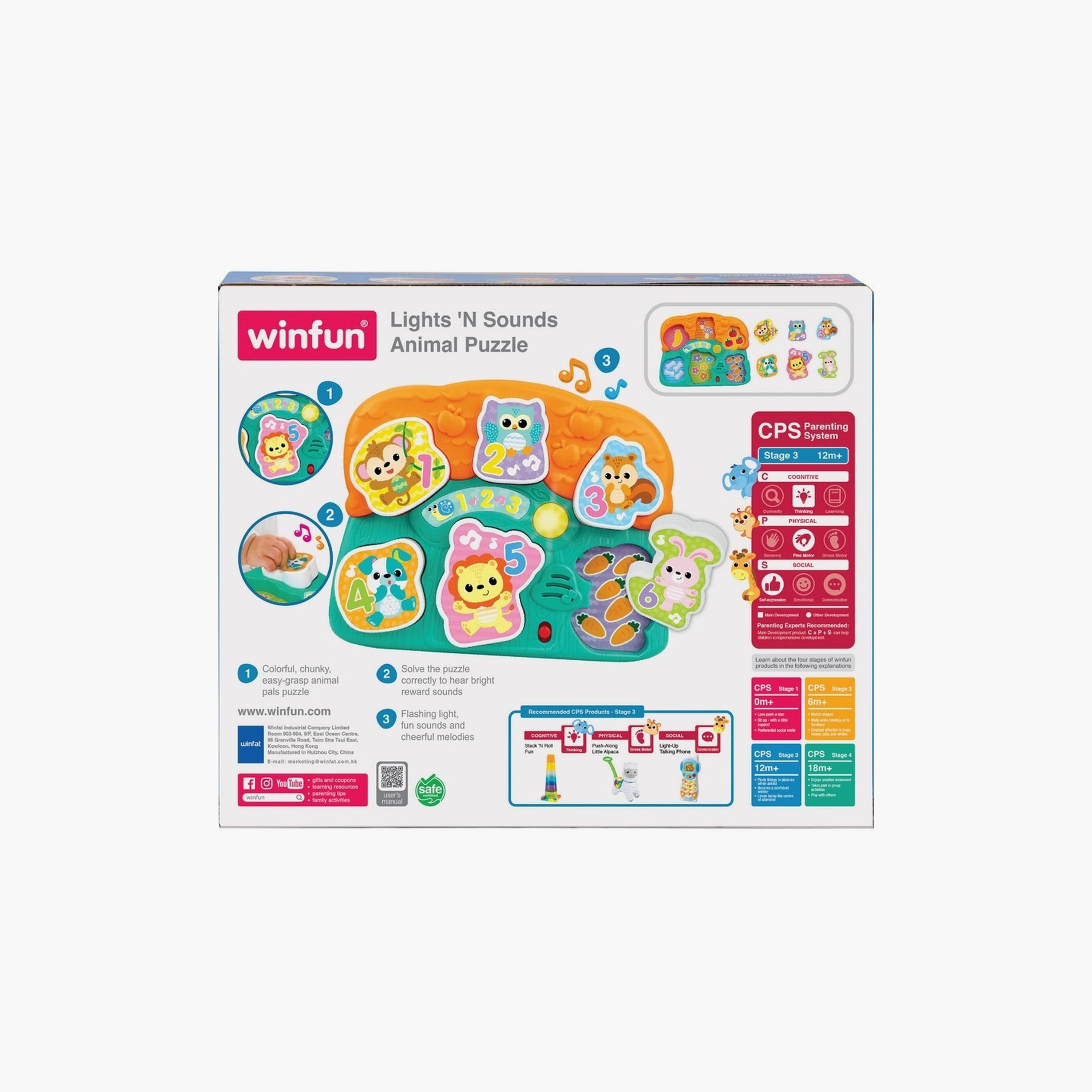Winfun 000771 Lights N Sounds Animal Puzzle-toys-babyandtoddlertoys-lightsandmusicaltoys-image-3