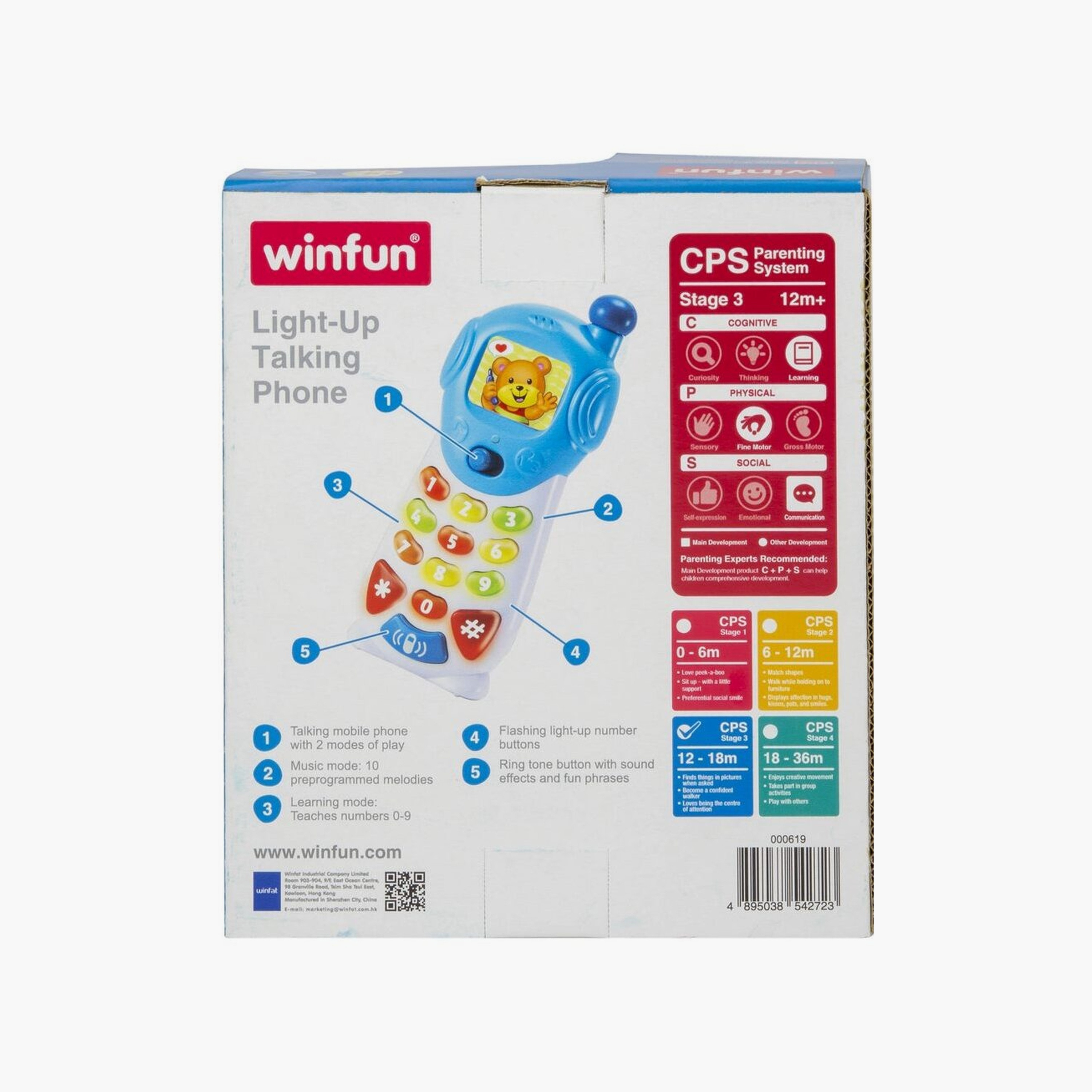 Winfun 000619 Light Up Talking Phone-toys-babyandtoddlertoys-lightsandmusicaltoys-image-3