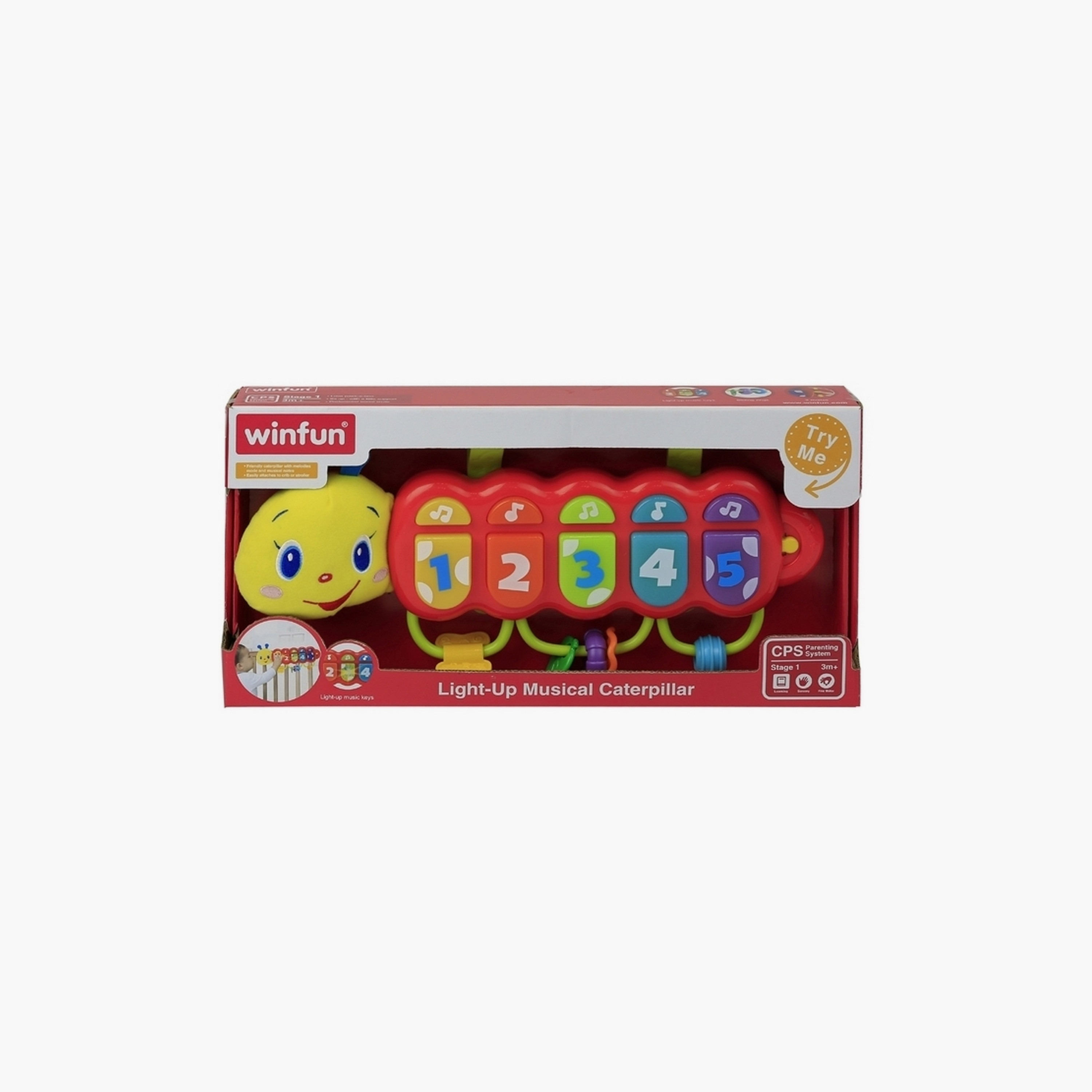 Winfun 000215 Light Up Musical Caterpillar-toys-babyandtoddlertoys-lightsandmusicaltoys-image-2