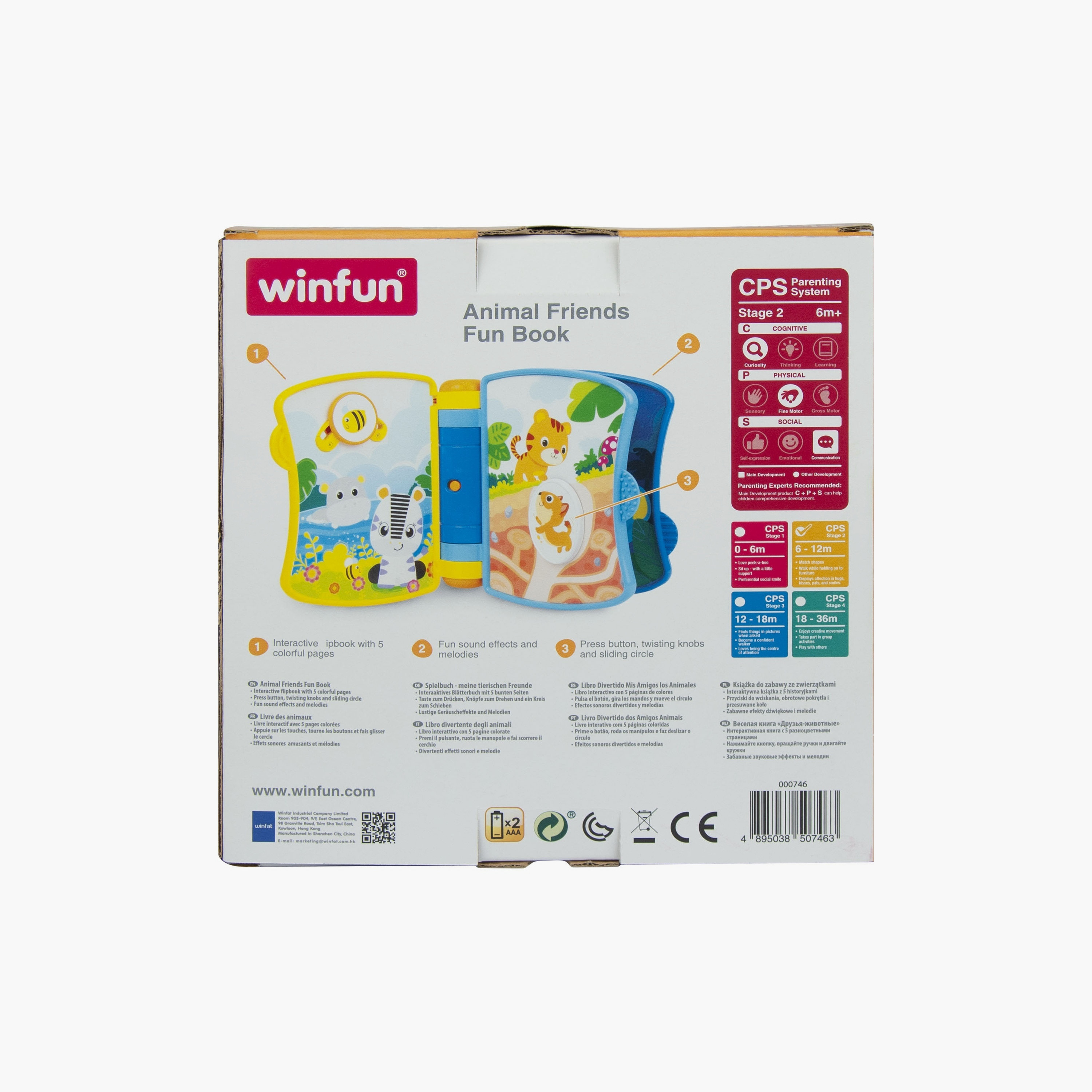 Winfun 000746NL Animal Friends Fun Book-toys-babyandtoddlertoys-lightsandmusicaltoys-image-2