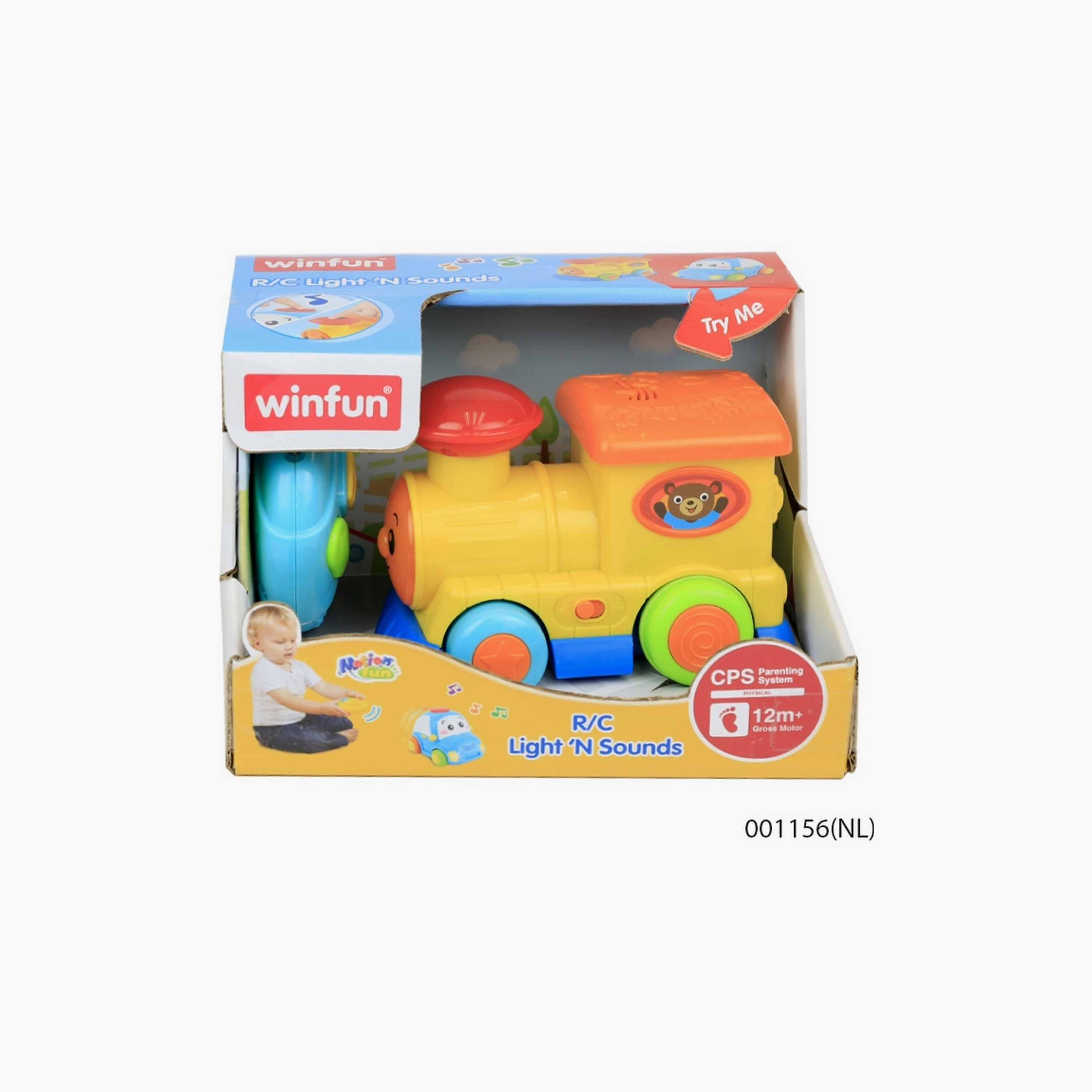 قطار تحكم عن بعد لايت إن ساوندز من وينفن 001156-toys-playvehicles-trainsandbuses-image-2