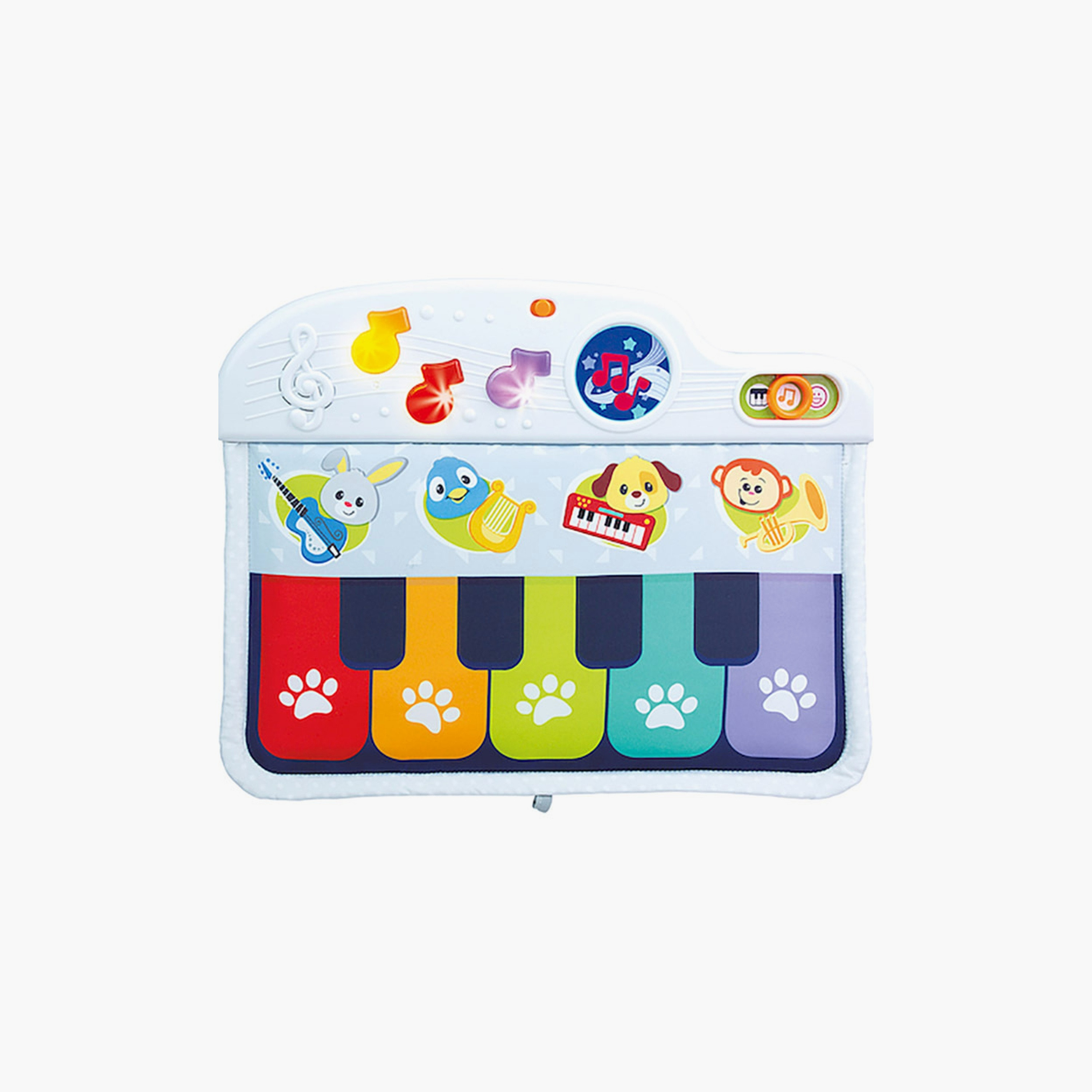 بيانو سرير أصدقاء الحيوانات من وينفن 000781-toys-babyandtoddlertoys-lightsandmusicaltoys-image-1