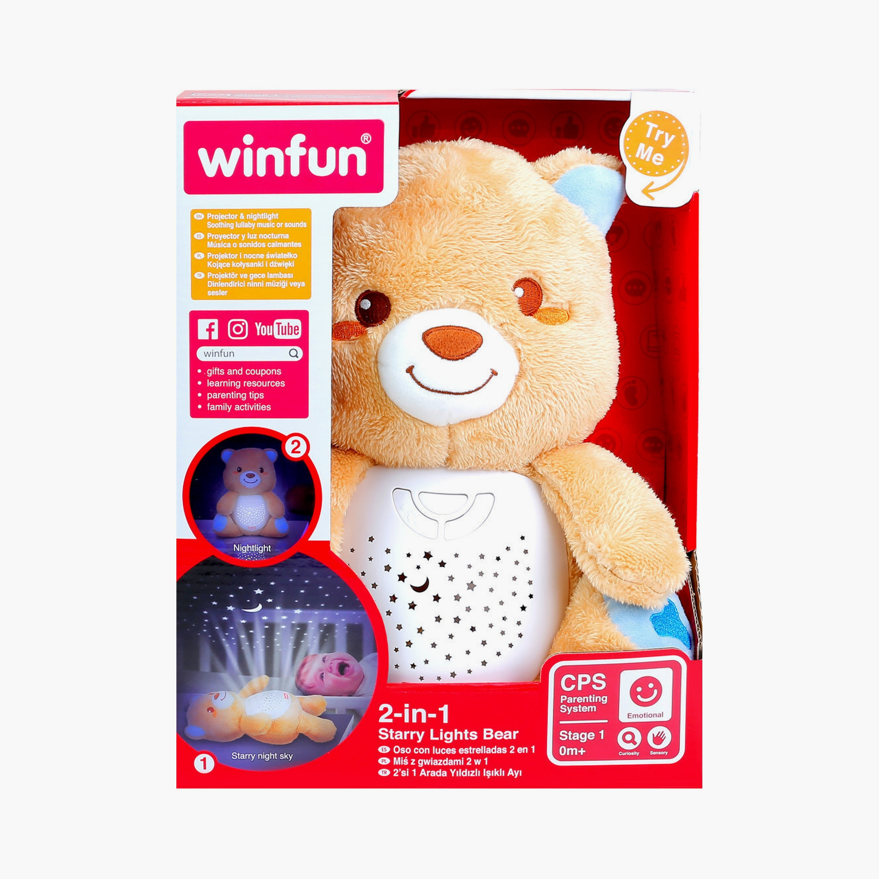Winfun 000825 2-In-1 Starry Lights Bear-toys-plushsofttoys-teddybears-image-2