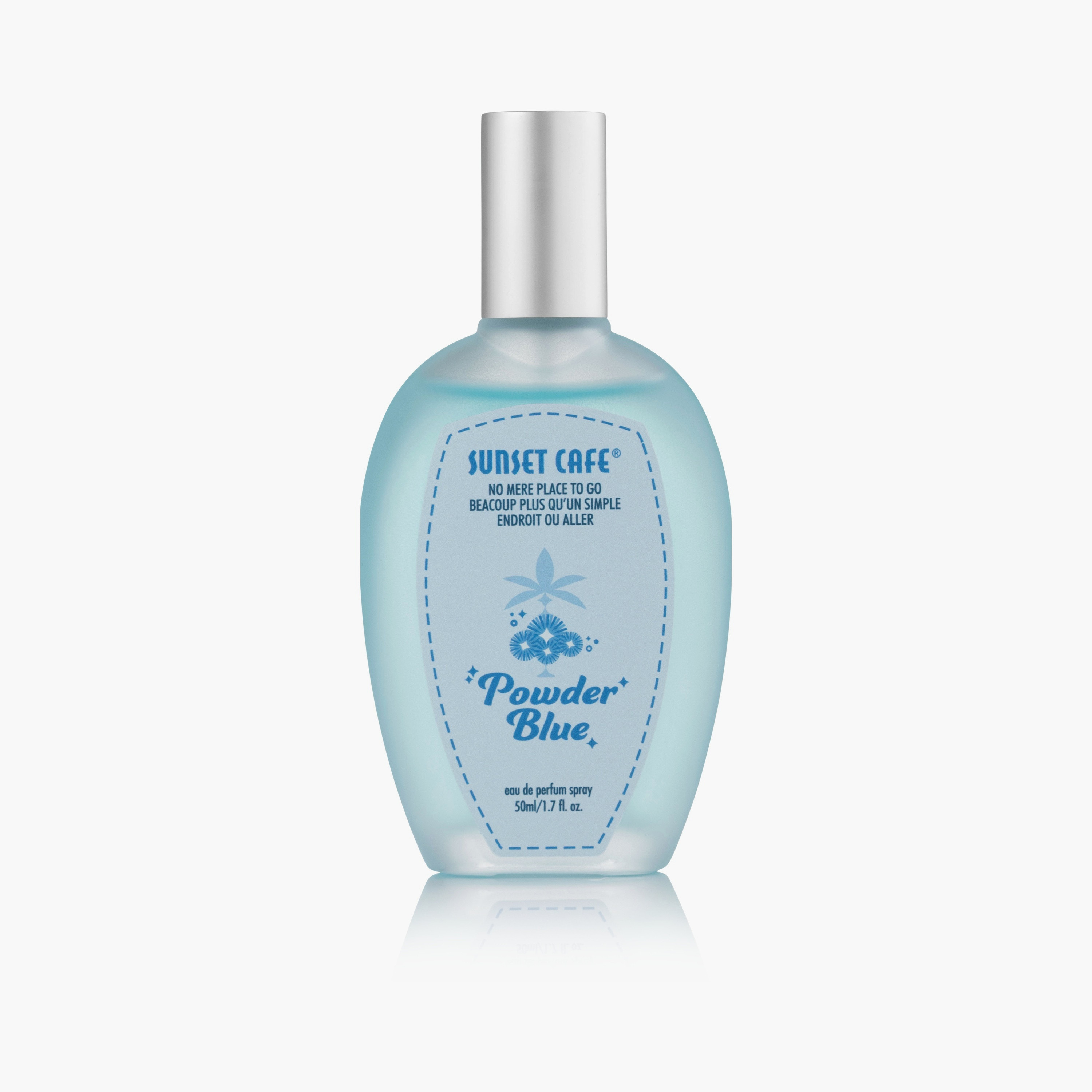 Sunset Cafe Powder Blue Eau De Perfume Spray - 50ml-baby-bathandcare-hairbodyskincare-babypowder-image-1