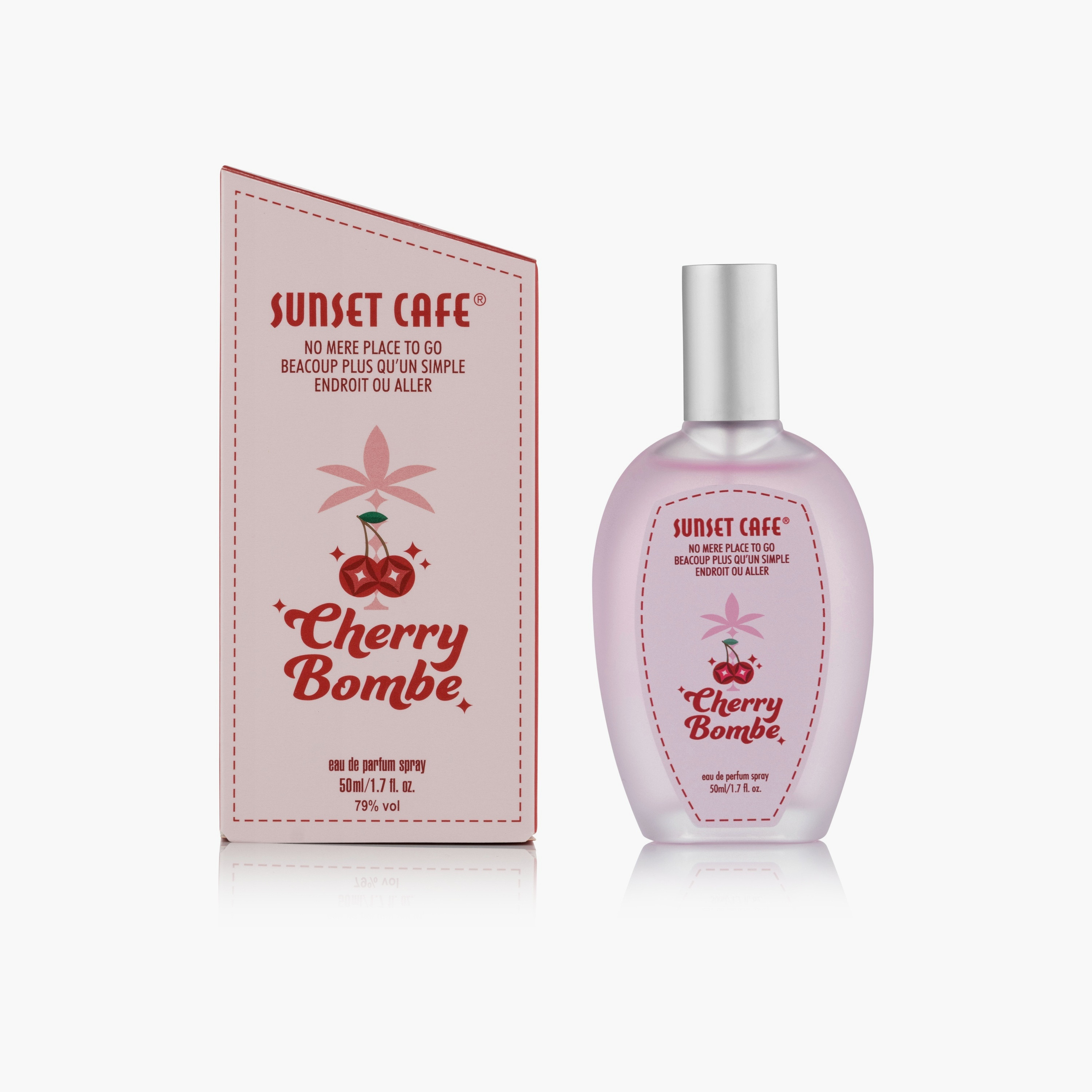 Sunset Cafe Cherry Bombe Eau De Perfume Spray - 50ml-girls-accessories-perfumesandfragrances-image-2