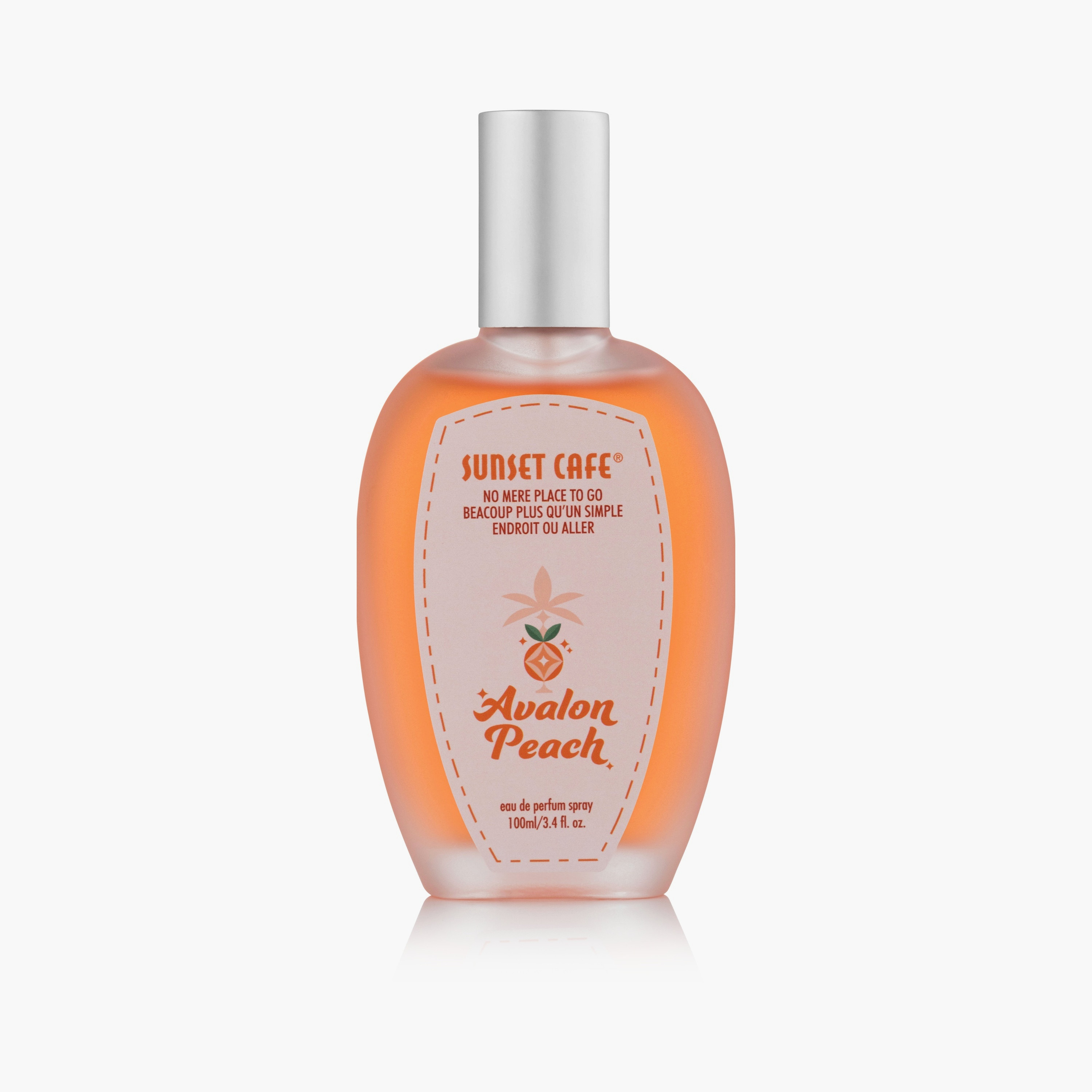 Sunset Cafe Avalon Peach Eau De Perfume Spray - 100ml-girls-accessories-perfumesandfragrances-image-1