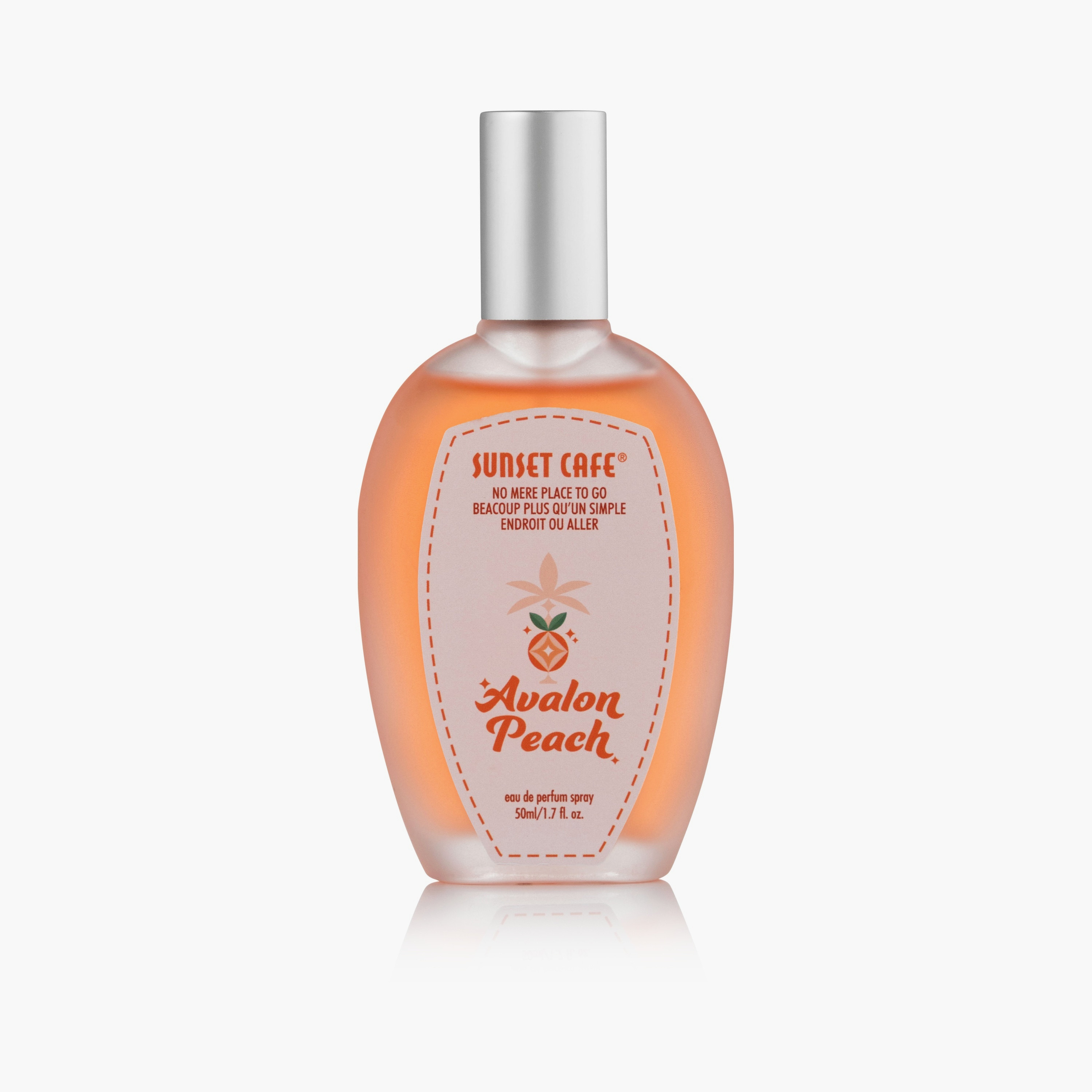 Sunset Cafe Avalon Peach Eau De Perfume Spray - 50ml-girls-accessories-perfumesandfragrances-image-1