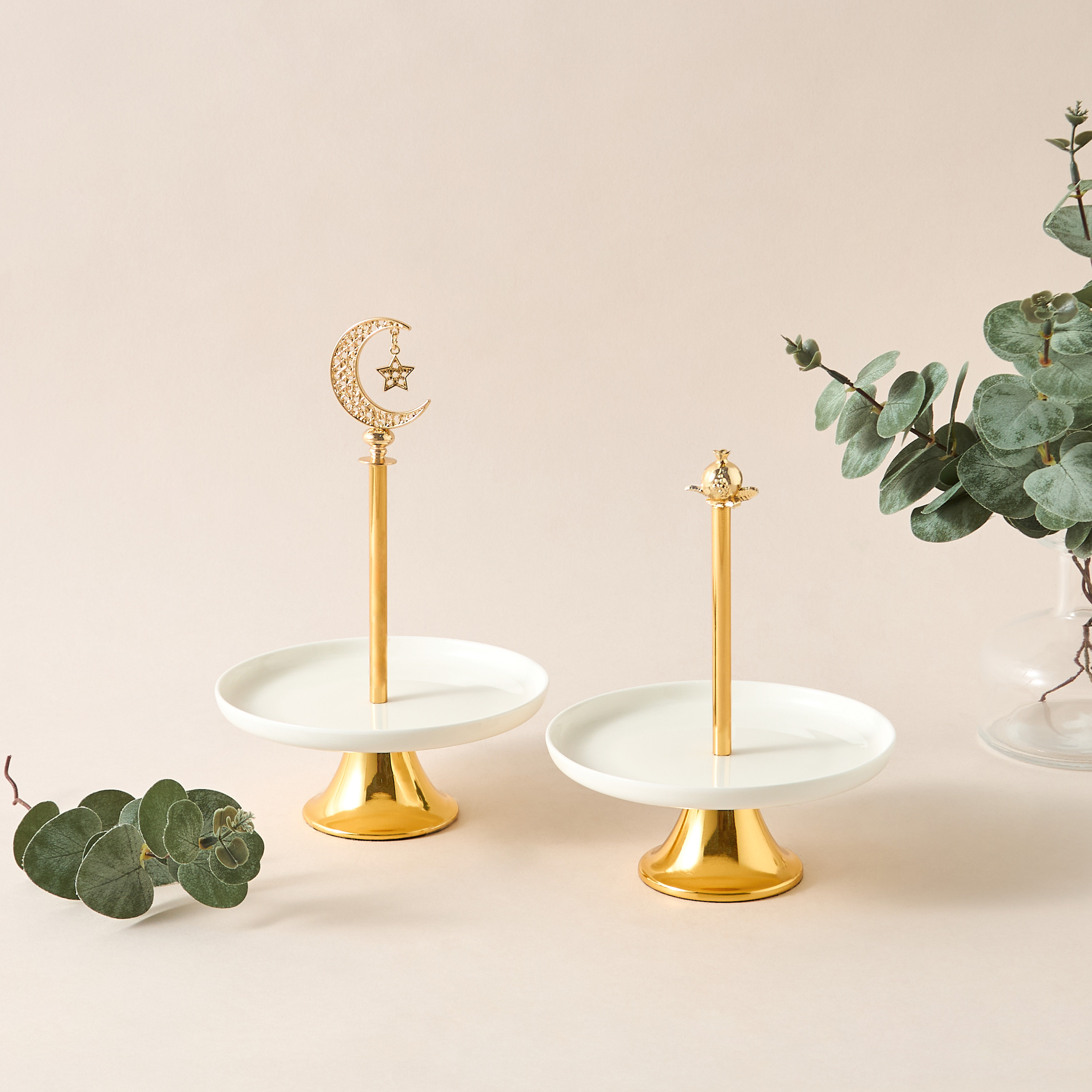Pomegranate Cake Stand - 15x15x17 cms-household-dining-serveware-cakestands-image-4
