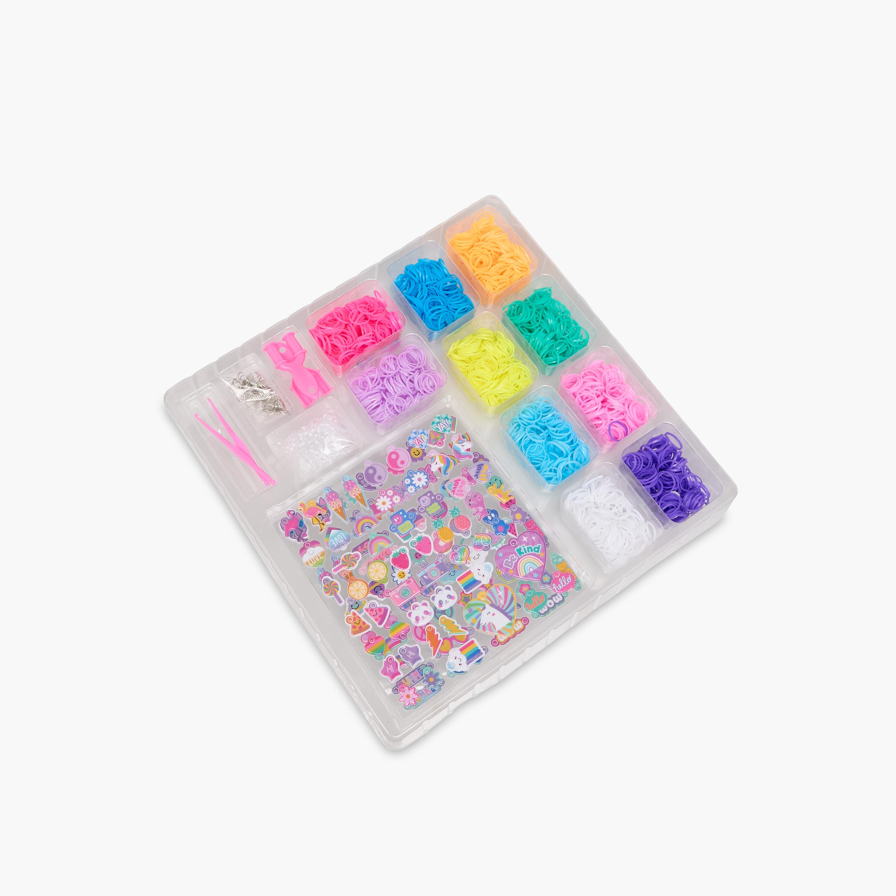 طقم إكسسوارات وحِلي اصنعيها بنفسك مع تعليقات وأساور مطاطية-toys-blocksandpuzzles-image-2