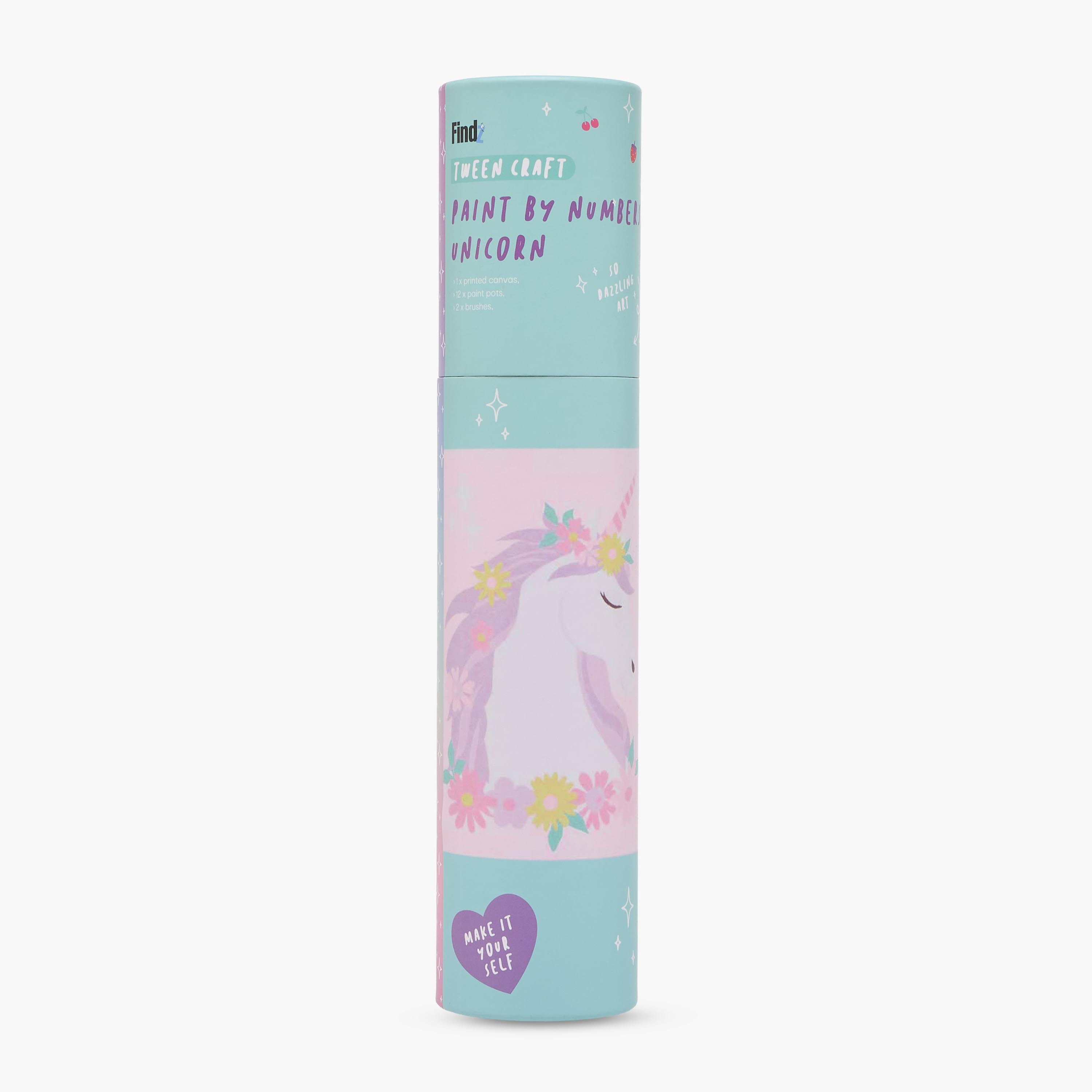 Unicorn Paint by Numbers Canvas Kit-toys-blocksandpuzzles-image-4