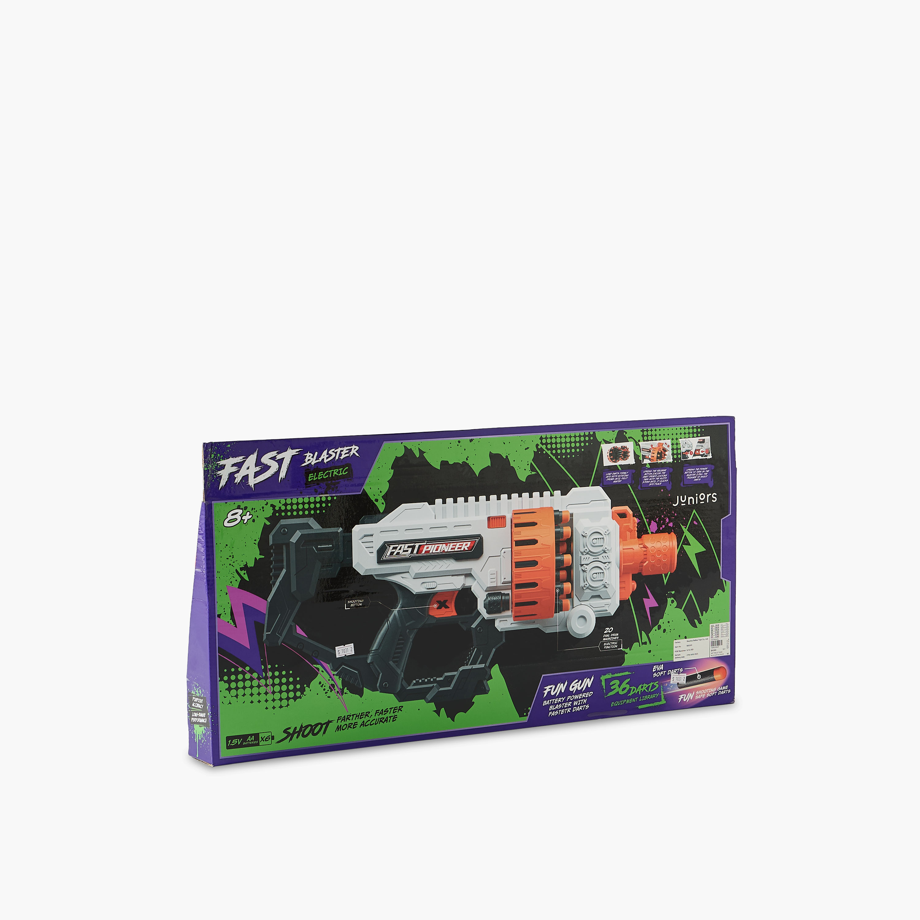 Juniors Blaster Dart Gun Playset-toys-outdoor-gunsandfoamblasters-image-10