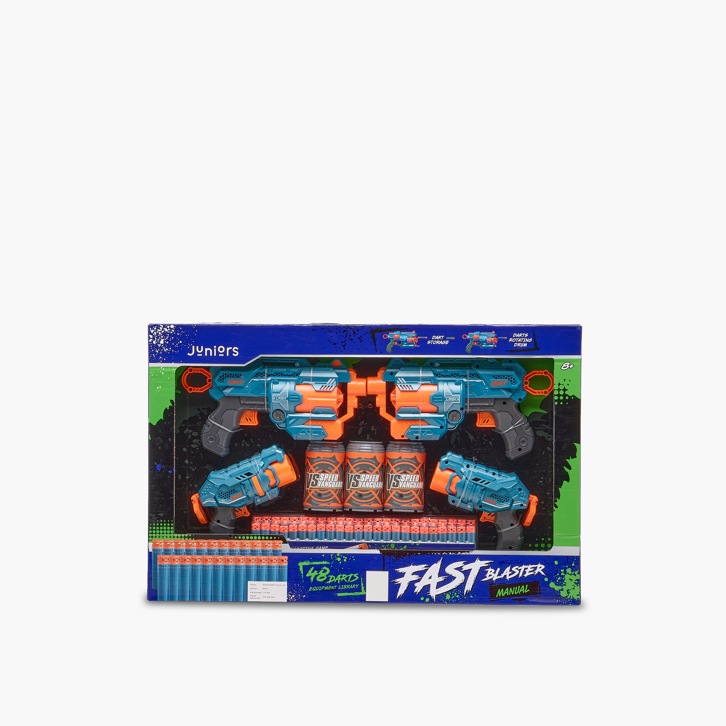 Juniors Dart Blaster Toy Gun Playset-toys-outdoor-gunsandfoamblasters-image-11