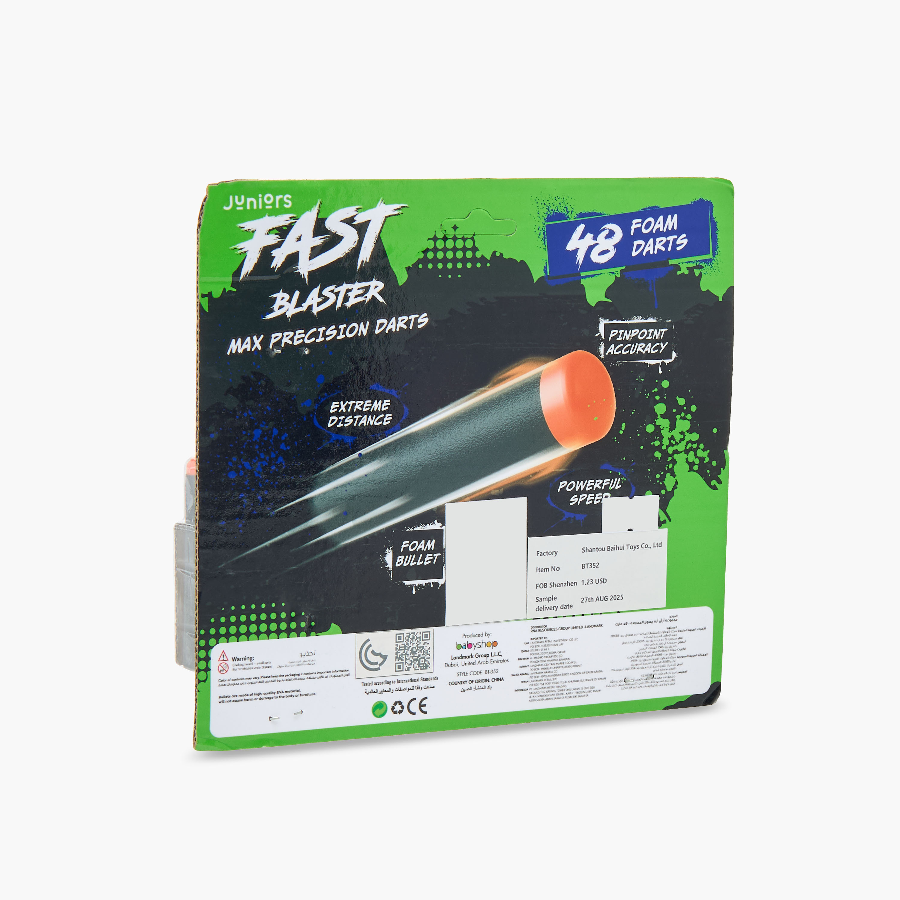 Juniors 48-Piece Precision Foam Blaster Dart Set-toys-outdoor-gunsandfoamblasters-image-4