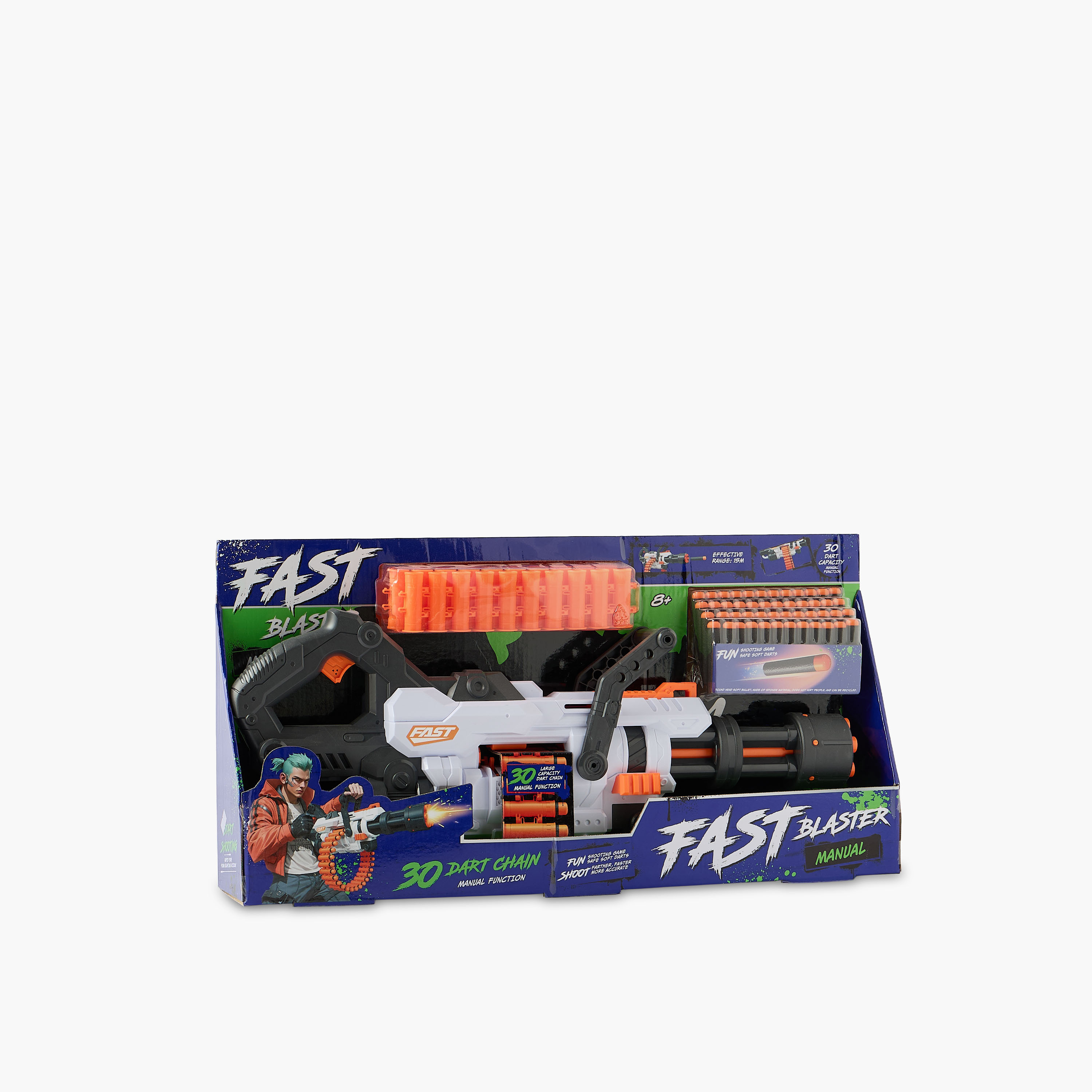 Juniors Rotating Barrel Toy Blaster Playset-toys-outdoor-gunsandfoamblasters-image-10