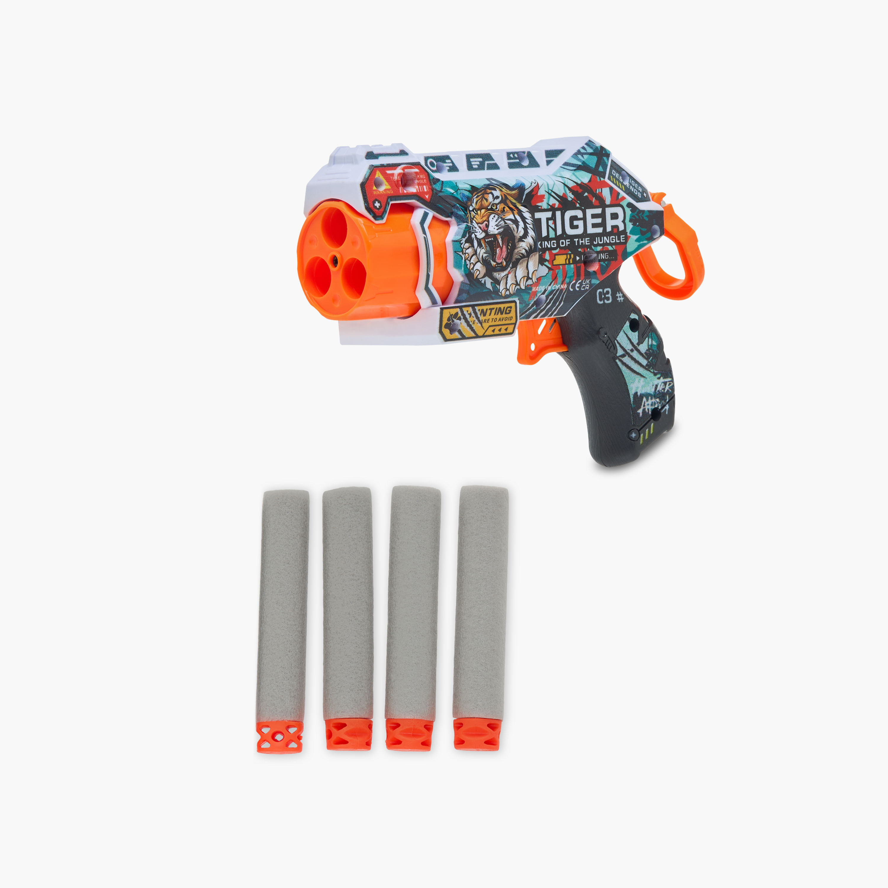 Juniors Tiger Soft Bullet Gun Playset-toys-outdoor-gunsandfoamblasters-image-1