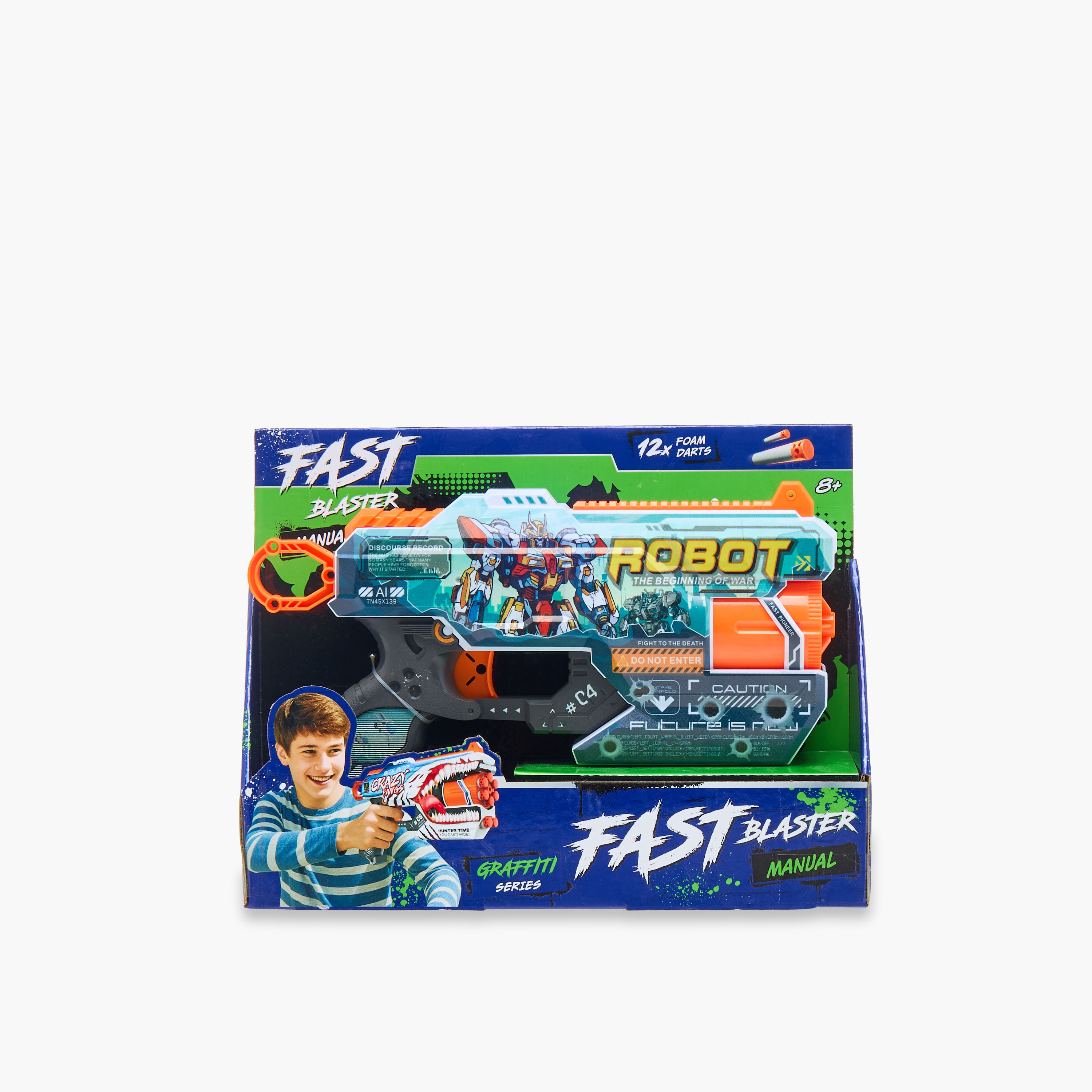 Juniors Doodle Art Soft Bullet Blaster Playset-toys-outdoor-gunsandfoamblasters-image-8