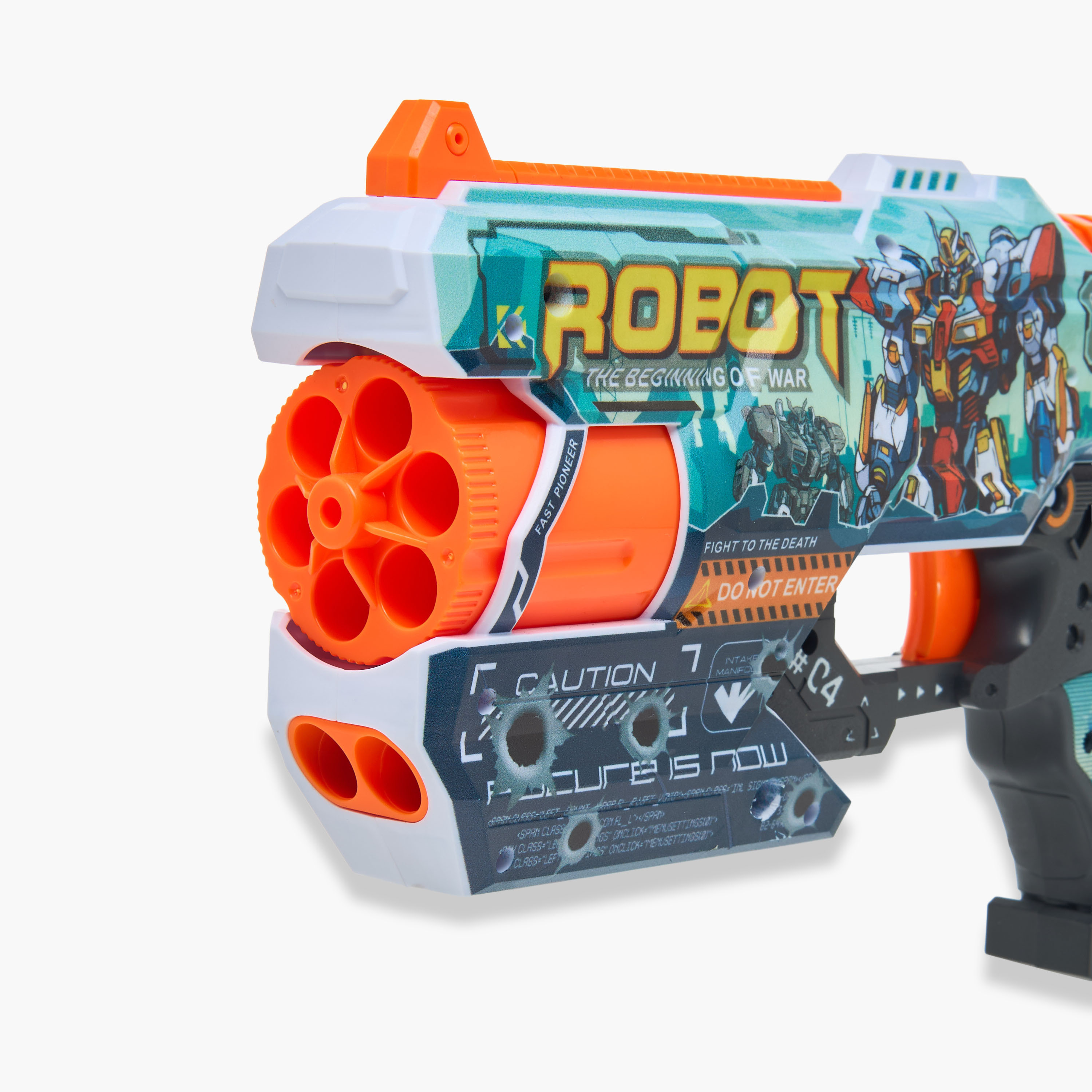 Juniors Robot Design Soft Bullet Gun Playset-toys-outdoor-gunsandfoamblasters-image-5