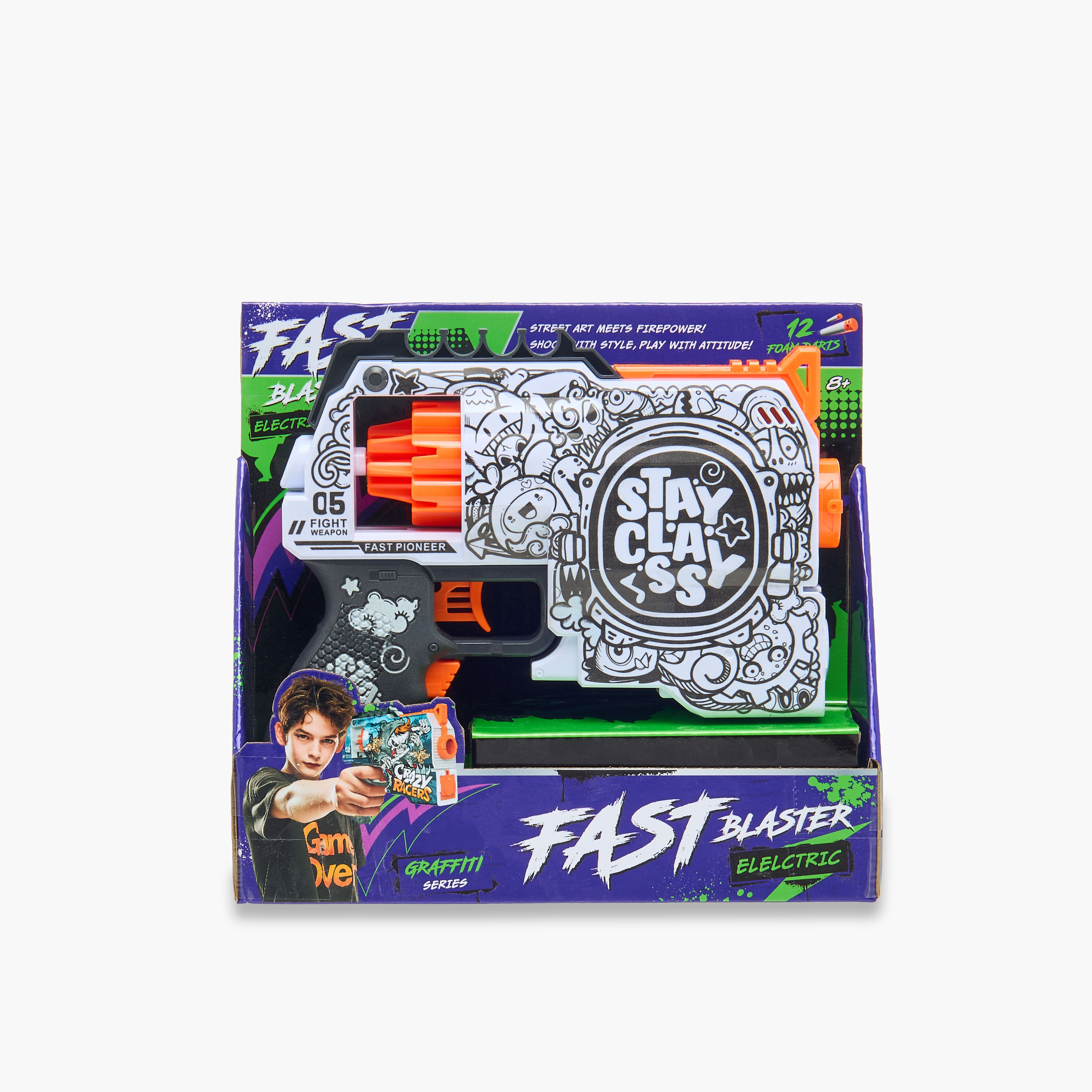 Juniors Robot Design Soft Bullet Gun Playset-toys-outdoor-gunsandfoamblasters-image-9