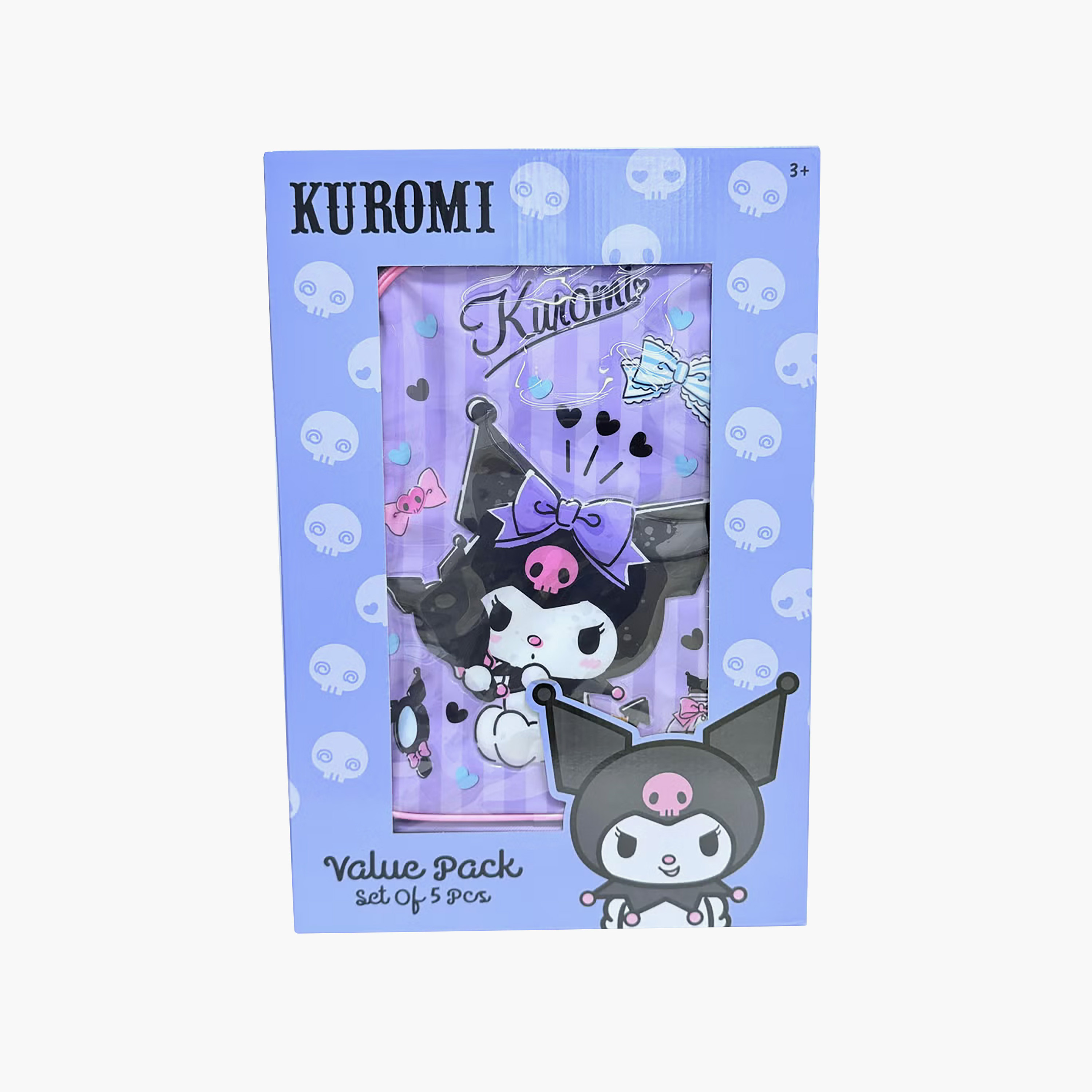 Disney Kuromi Trolley Bag for Girls 2-6 Years - 16 inch-school-bagsandbackpacks-trolleybags-image-2
