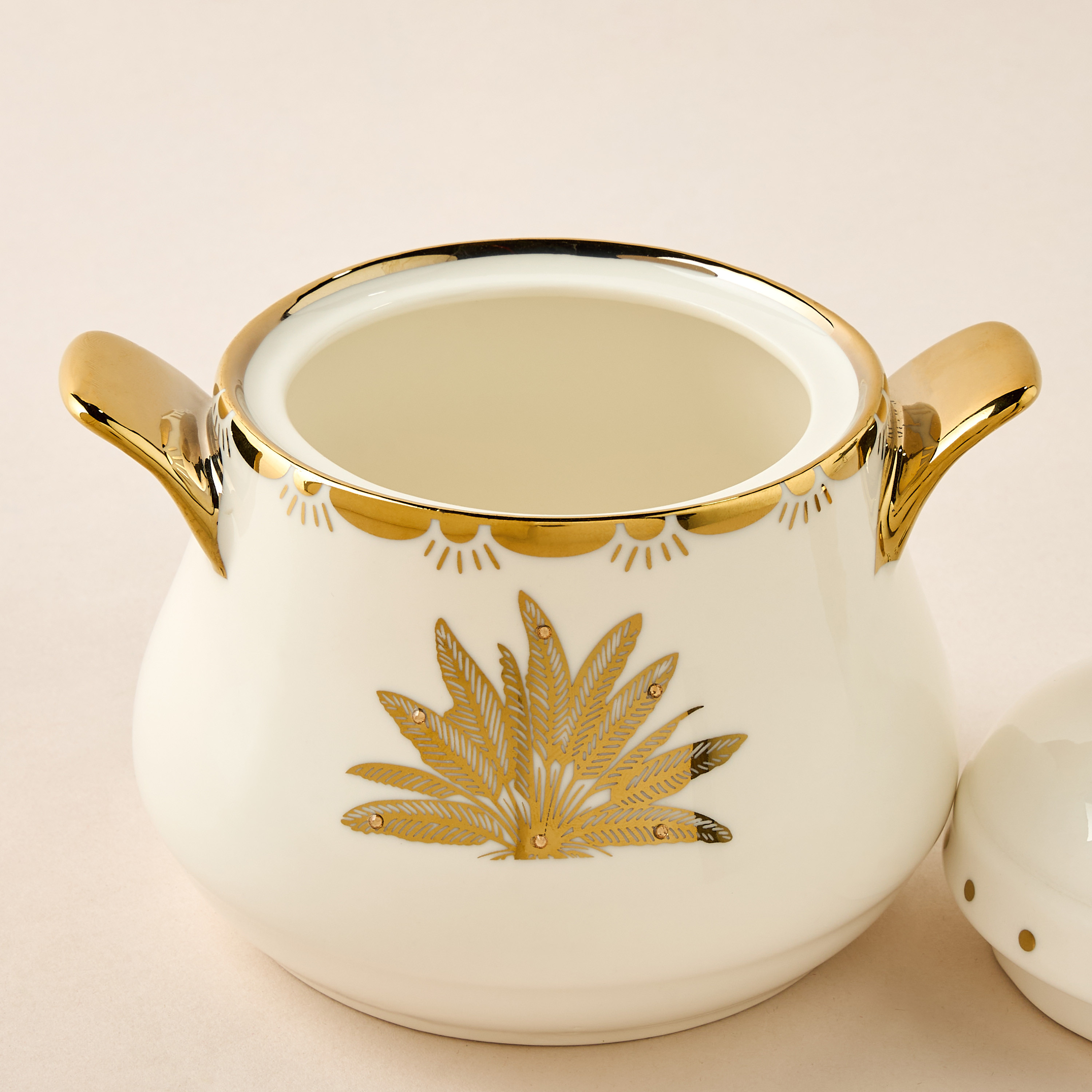 JOYYE collection adorned with Swarovski elements - Palm Sugar Pot-household-dining-teaandcoffee-teaandcoffeeaccessories-image-3