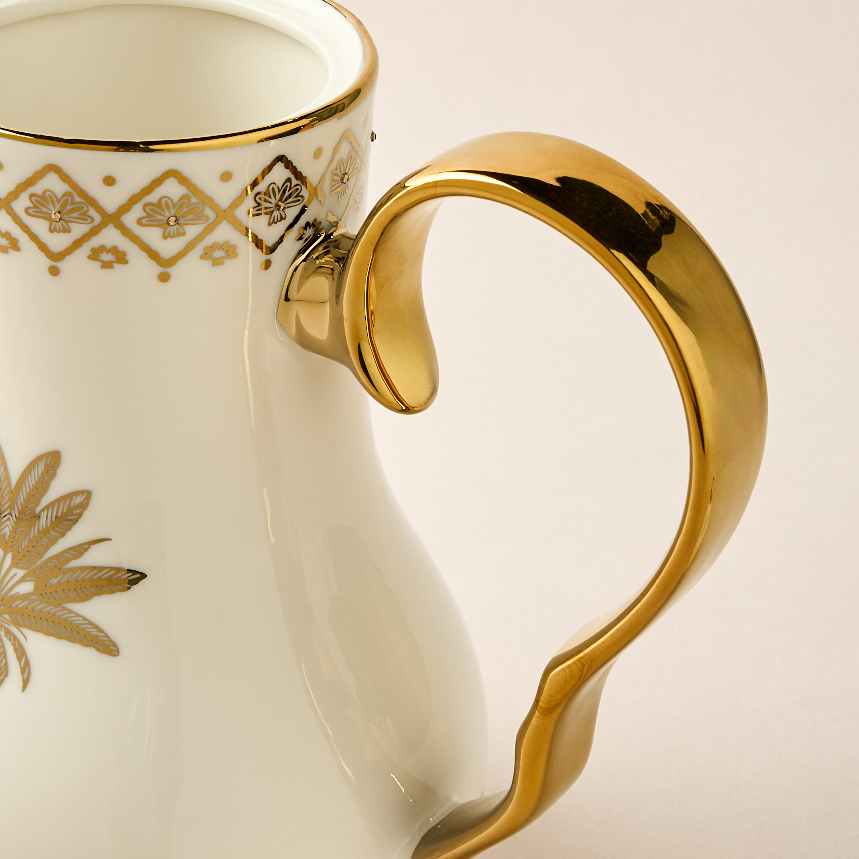 JOYYE collection adorned with Swarovski elements - Palm Tea Pot-household-dining-teaandcoffee-vacuumflaskscoffeeandteapots-image-3