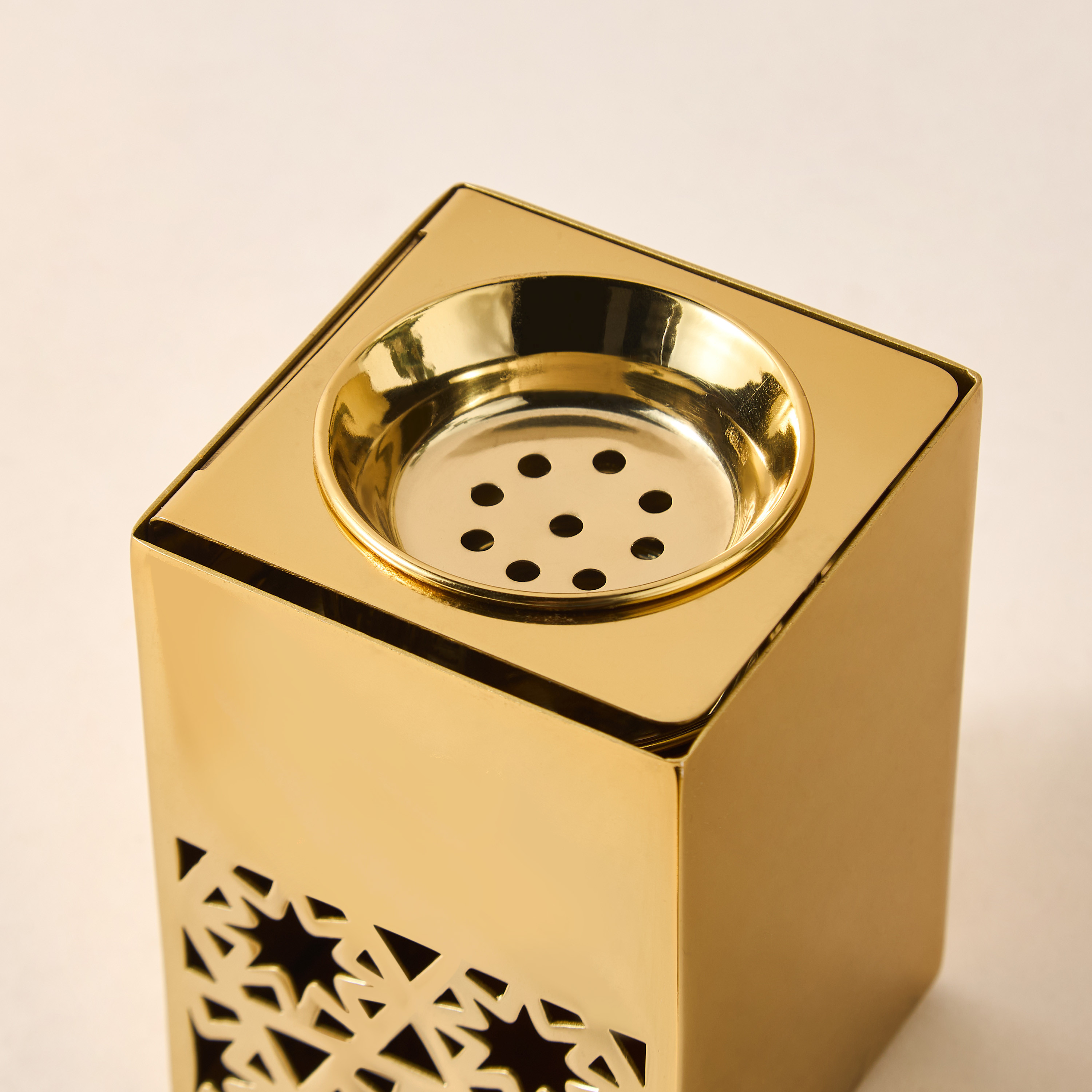 Star Etched Bakhoor Burner with Storage Box and Tong Set-household-homefragrance-burners-image-3