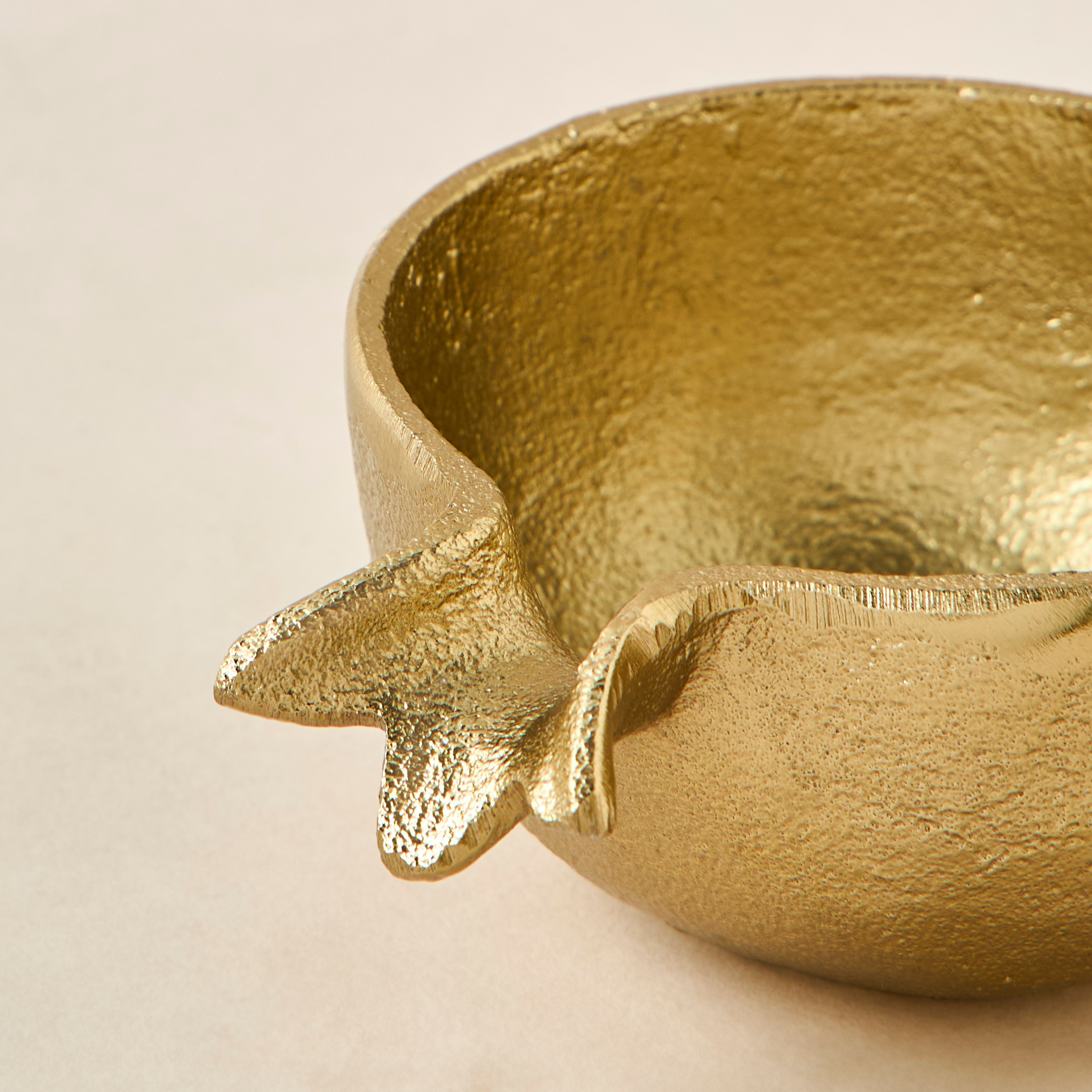 Decorative Metal Serving Bowl - 13 cms-household-decor-vasesandbowls-image-3
