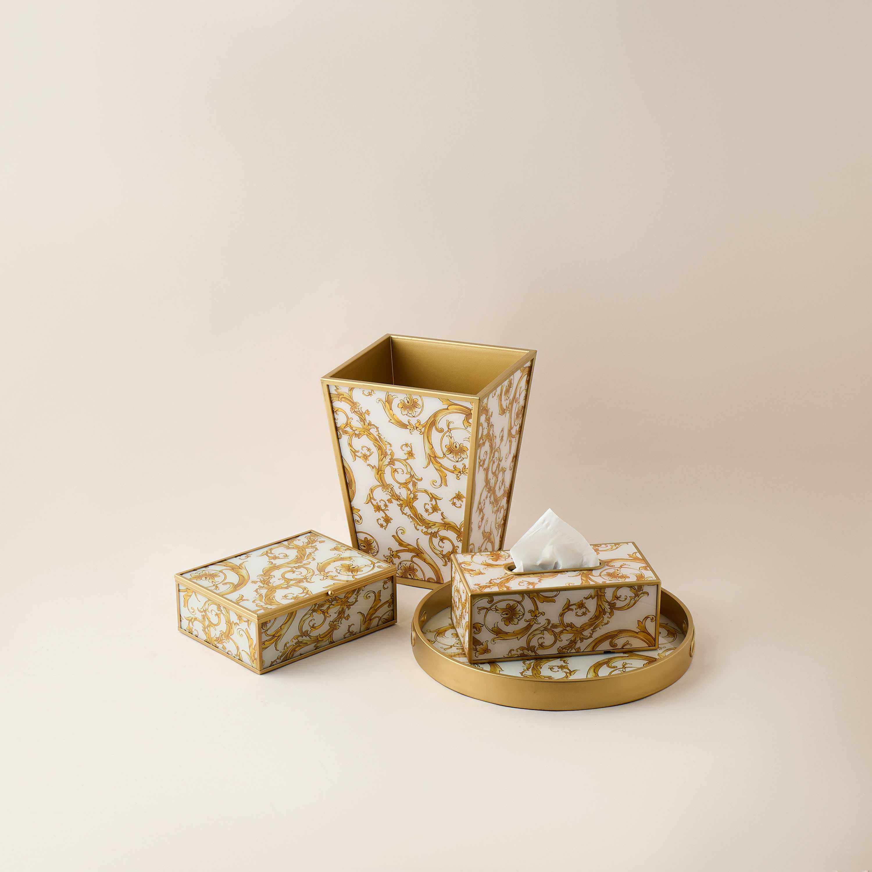 Gia Como Decorative Acrylic Box - 20x4 cms-household-decor-boxesandtrays-image-5