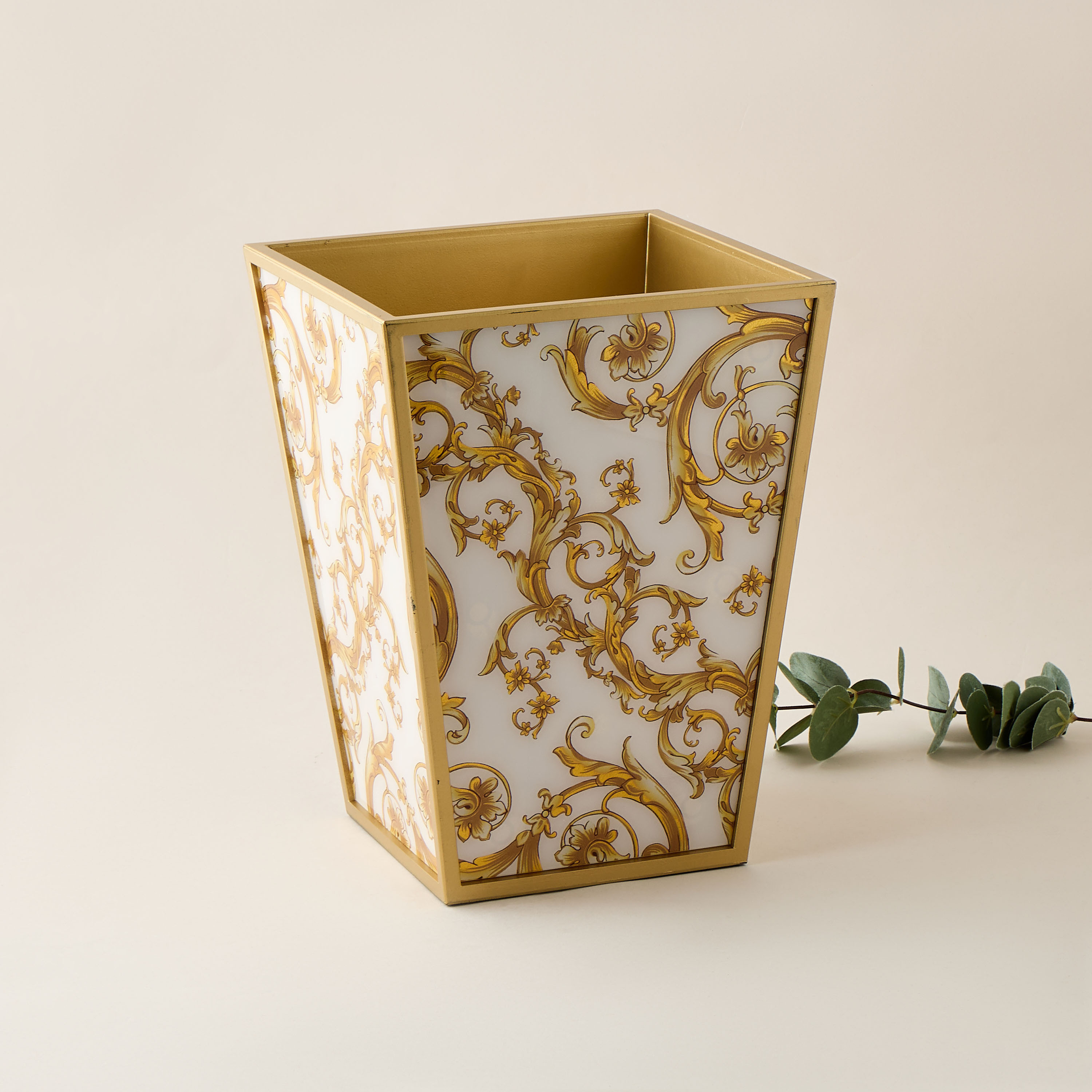 Gia Como Acrylic Waste Bin-household-bathandlaundry-wastebinsandaccessories-image-1