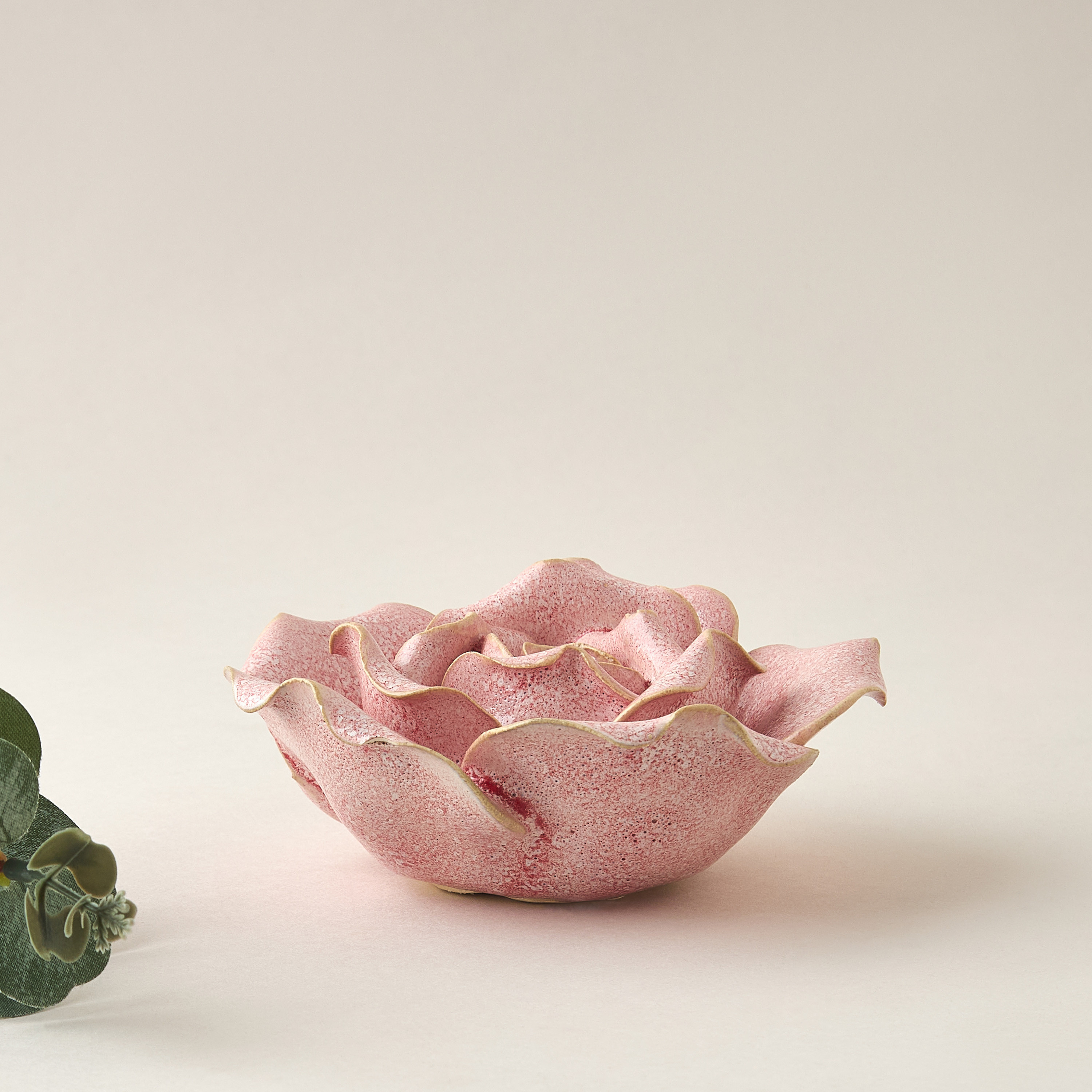 Decorative Ceramic Flower Accent - 13x5 cms-household-decor-decorativeobjectsandsculptures-image-2