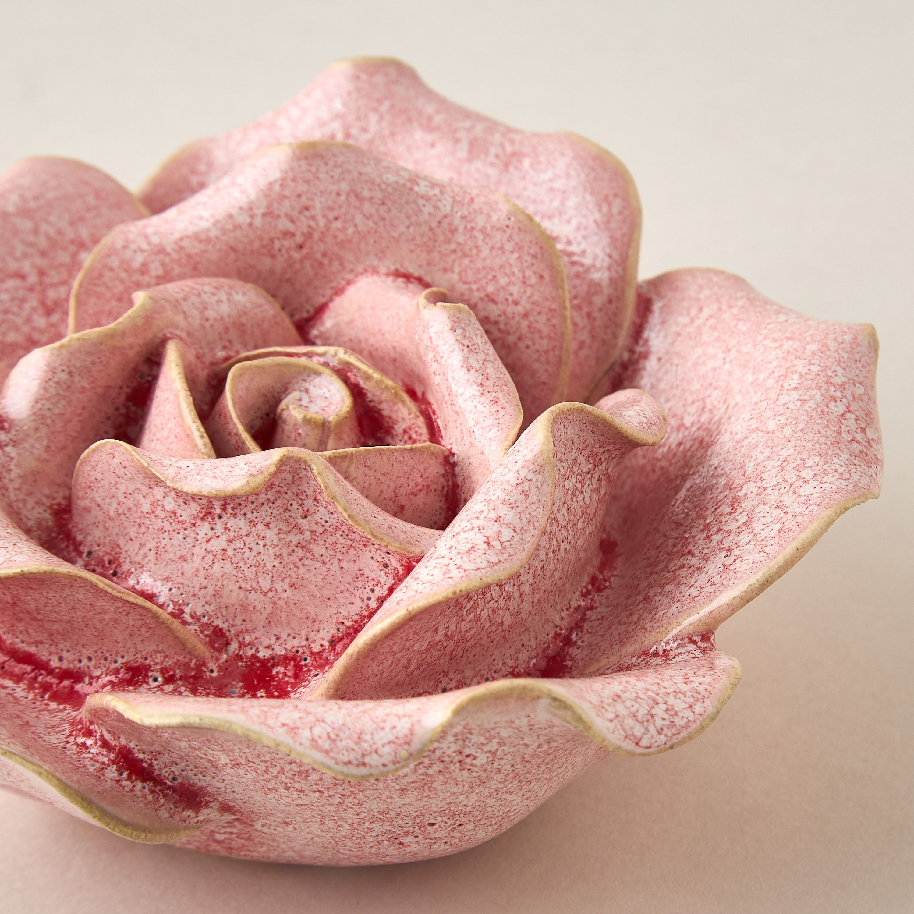 Decorative Ceramic Flower Accent - 13x5 cms-household-decor-decorativeobjectsandsculptures-image-3
