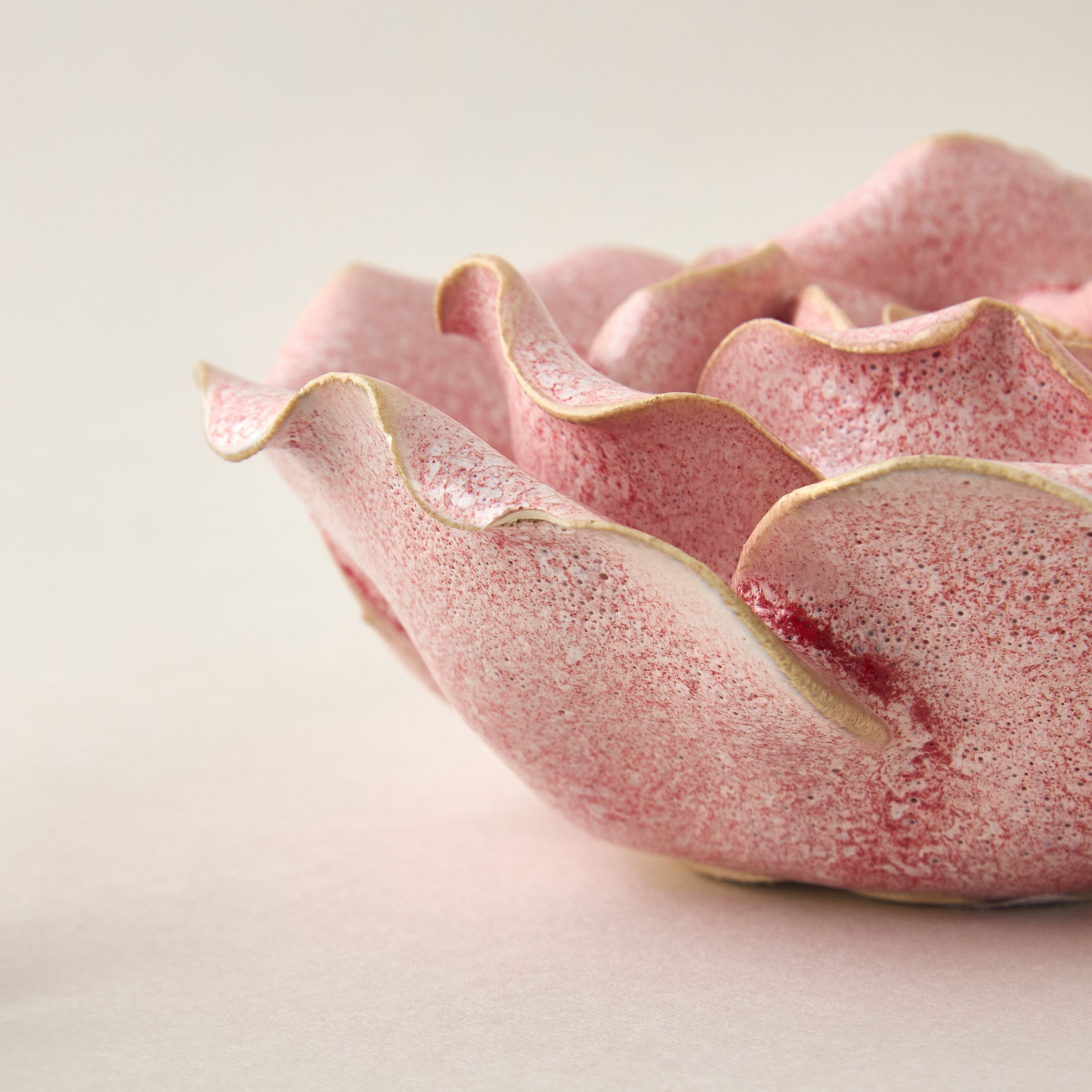 Decorative Ceramic Flower Accent - 13x5 cms-household-decor-decorativeobjectsandsculptures-image-4