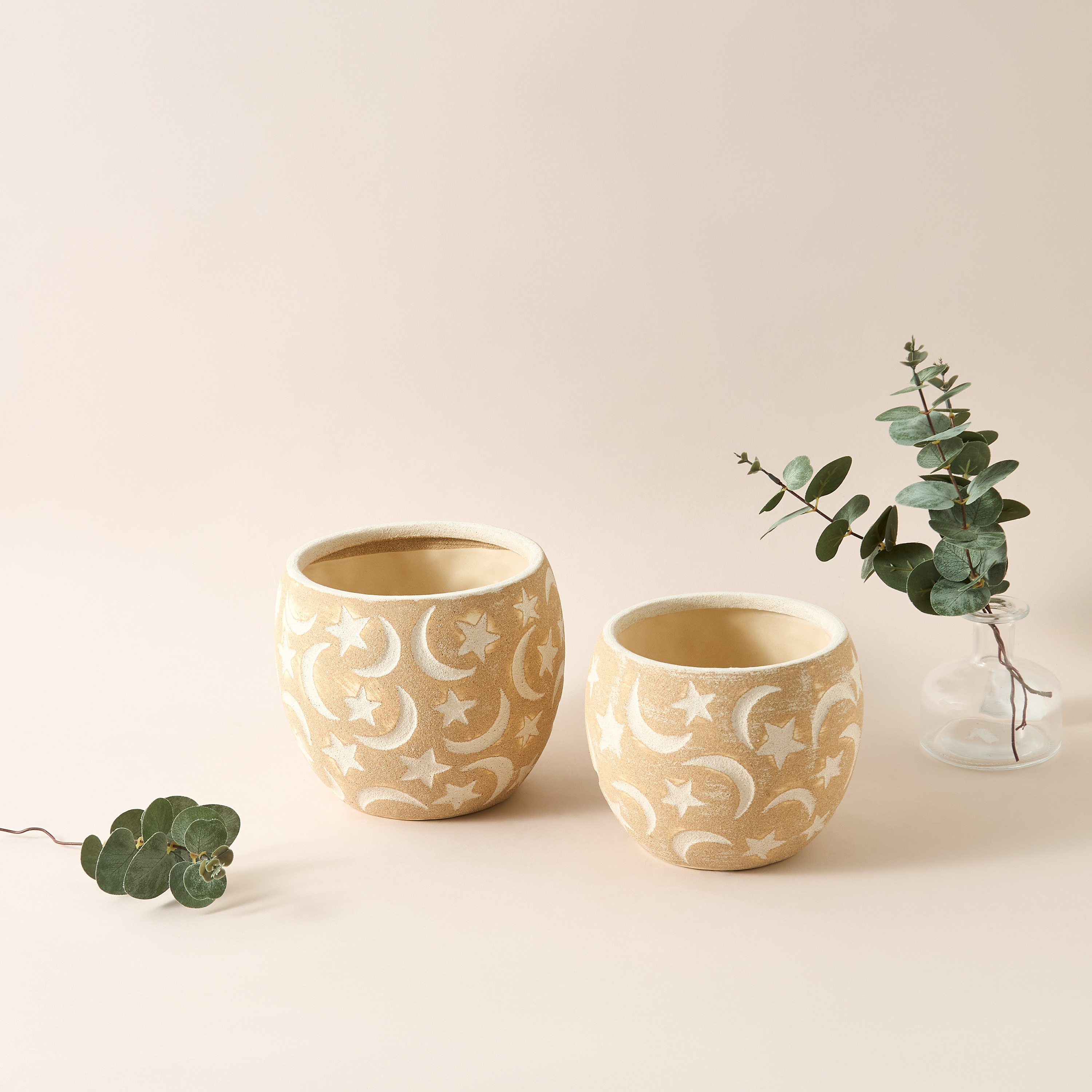 Decorative Ceramic Pot - 19x6 cms-household-gardenandoutdoor-trellisandstands-plantrisers-image-4