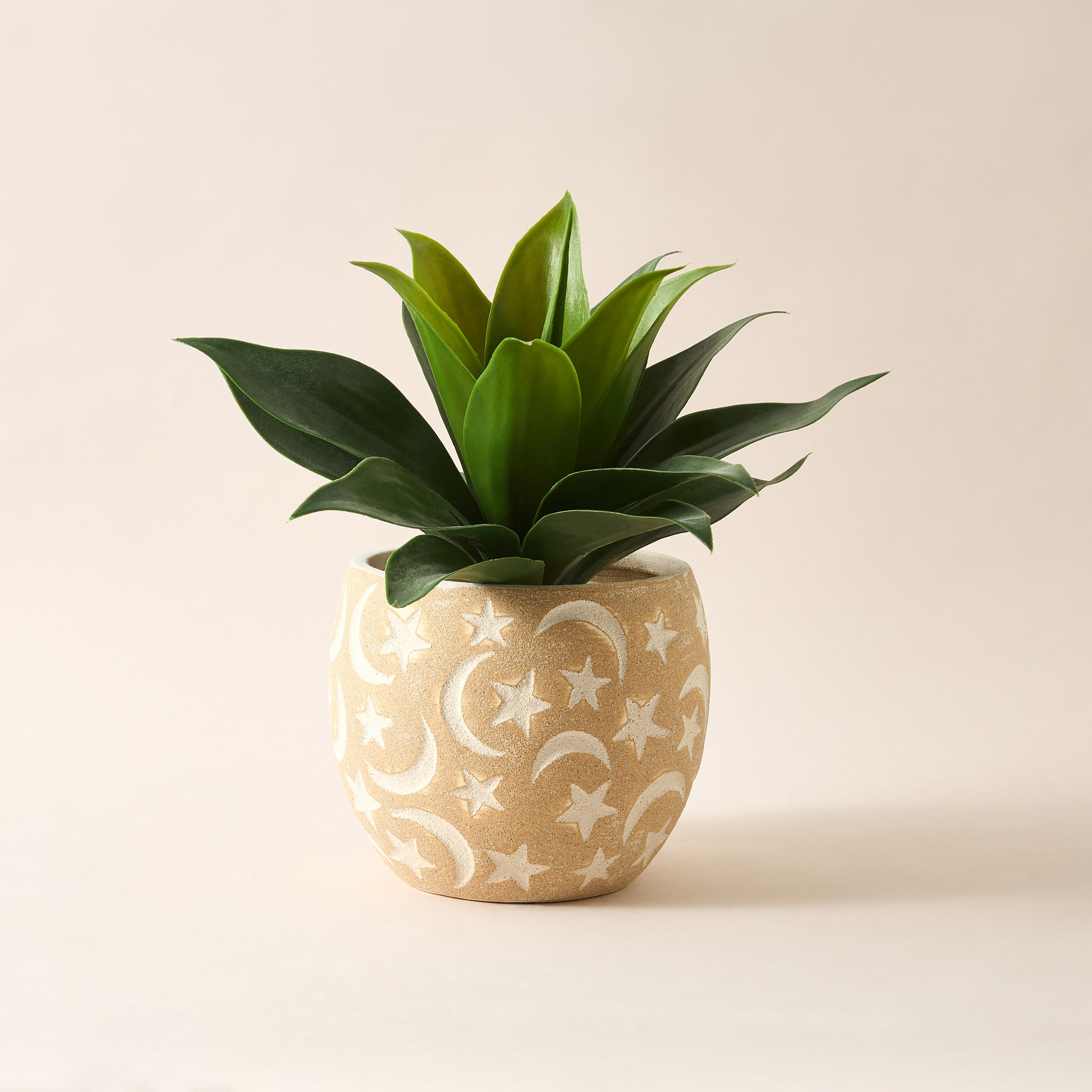Decorative Ceramic Pot - 18x21 cms-household-gardenandoutdoor-trellisandstands-plantrisers-image-3