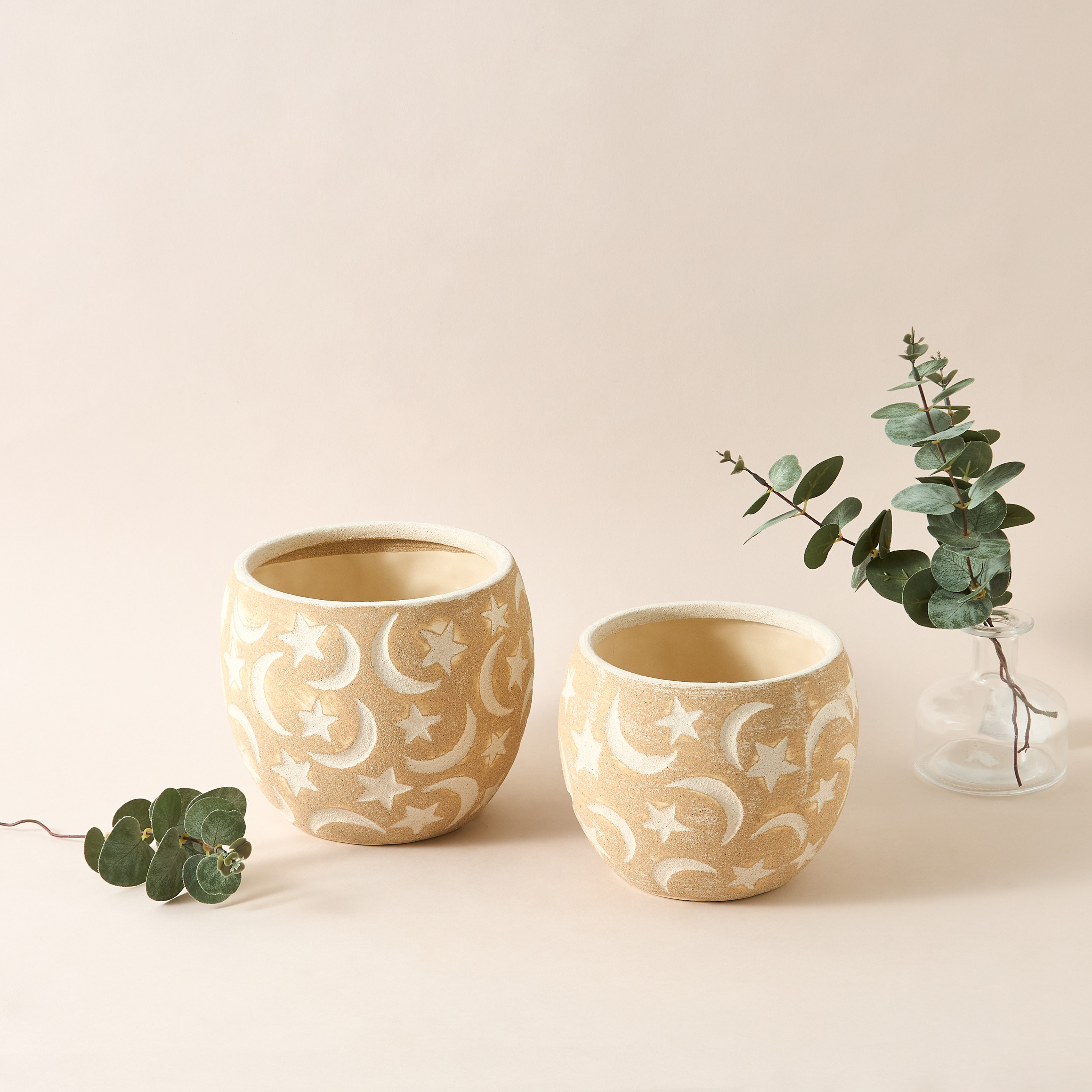 Decorative Ceramic Pot - 18x21 cms-household-gardenandoutdoor-trellisandstands-plantrisers-image-4